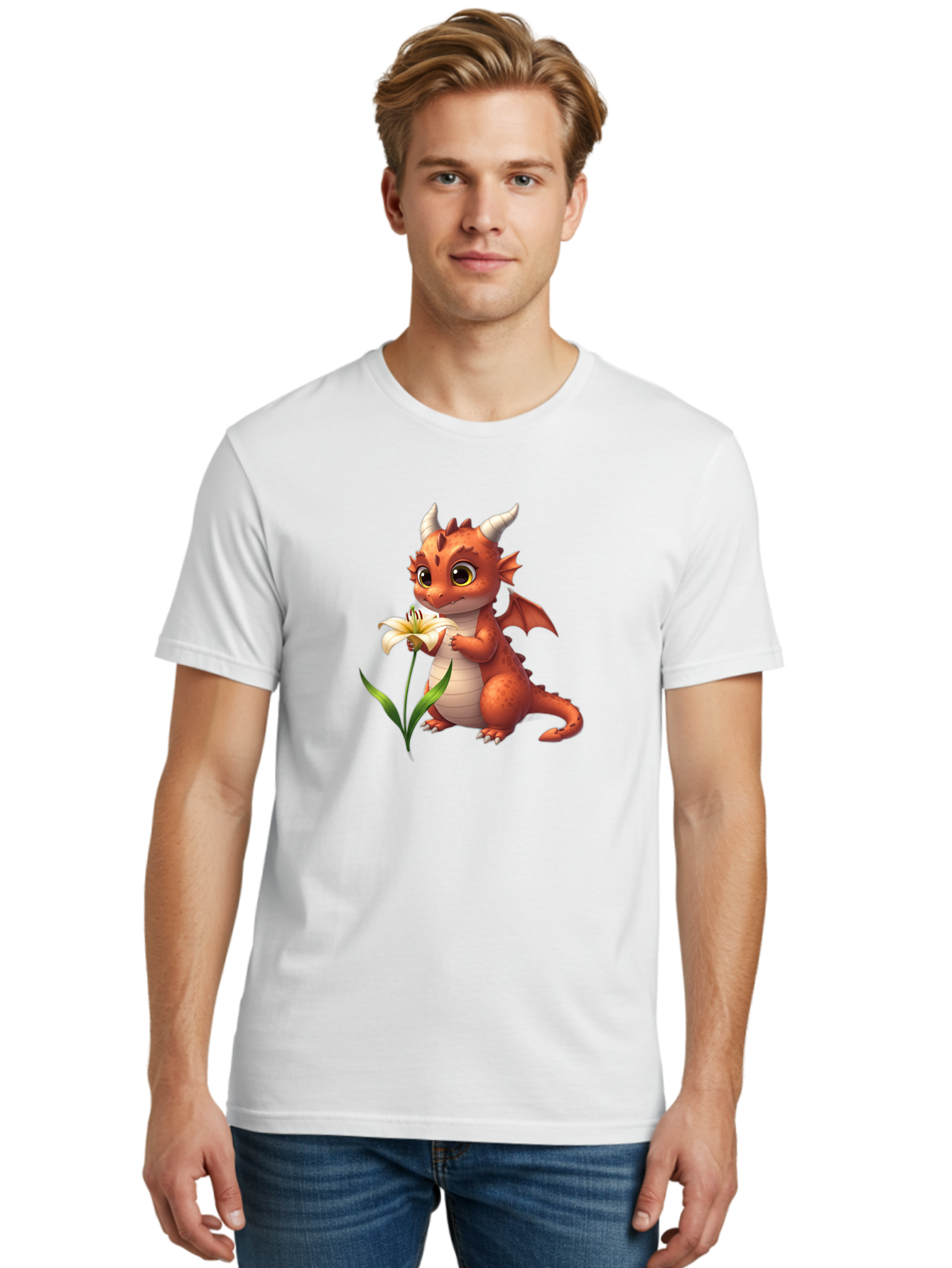 Cute-Cartoon-Dragon Men'S Graphic Tee, 100% Cotton, Comfortable Casual Summer Wear, Machine Washable, Vintage Camera, Old Camera, Antique Camera, Black Camera, Classic Photography, Photography Equipment, Nostalgic Device, Film Camera, Baj428