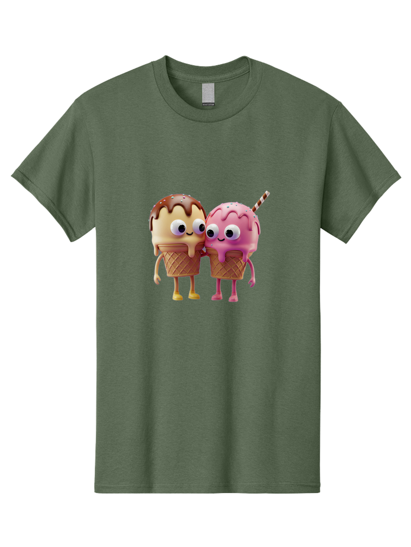 Cute-Ice-Cream-Cones Men'S Graphic Tee, 100% Cotton, Comfortable Casual Summer Wear, Machine Washable, Vintage Camera, Old Camera, Antique Camera, Black Camera, Classic Photography, Photography Equipment, Nostalgic Device, Film Camera, Baj431