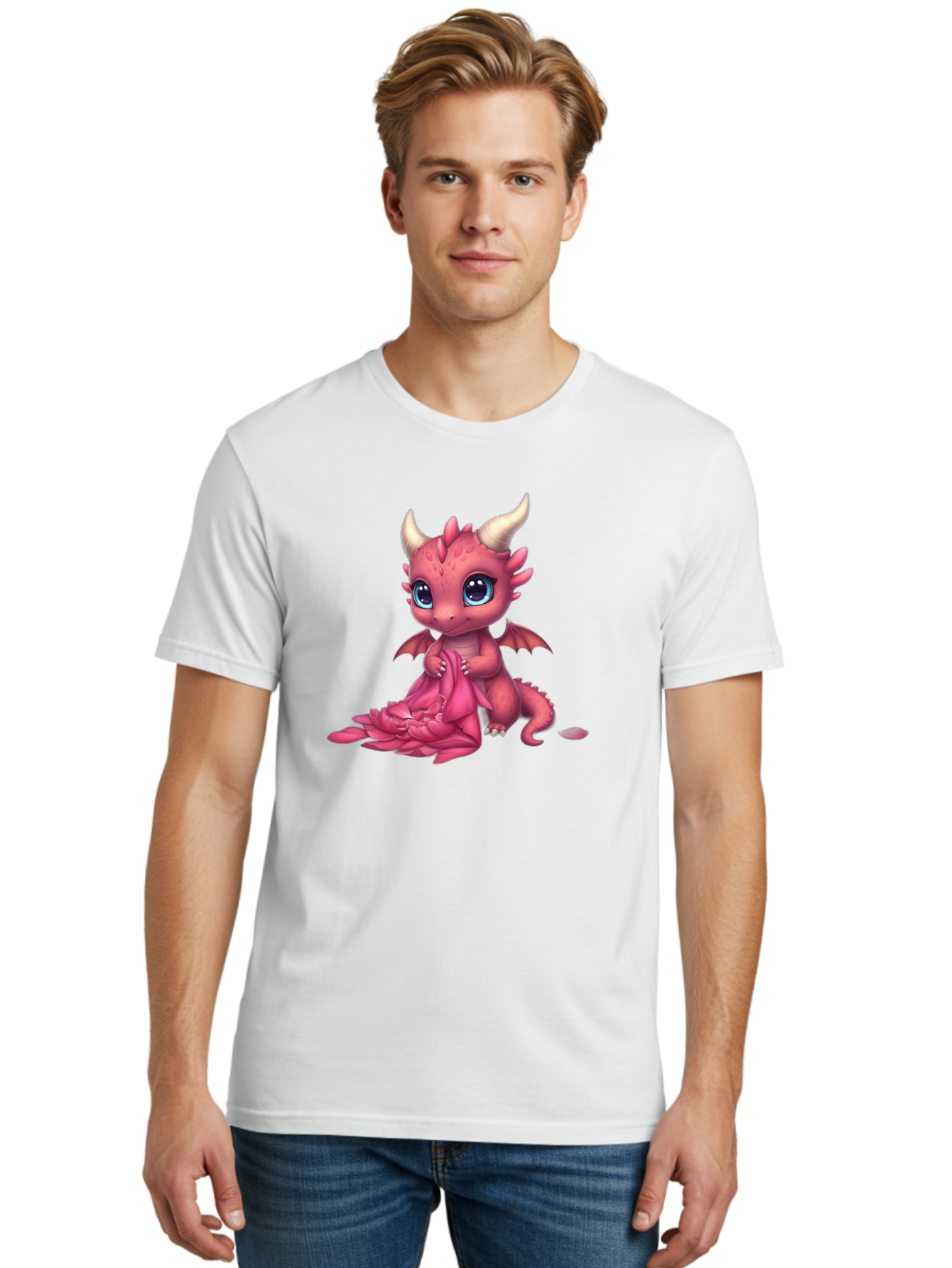 Cute-Pink-Dragon Men'S Graphic Tee, 100% Cotton, Comfortable Casual Summer Wear, Machine Washable, Vintage Camera, Old Camera, Antique Camera, Black Camera, Classic Photography, Photography Equipment, Nostalgic Device, Film Camera, Camera Art Baj433