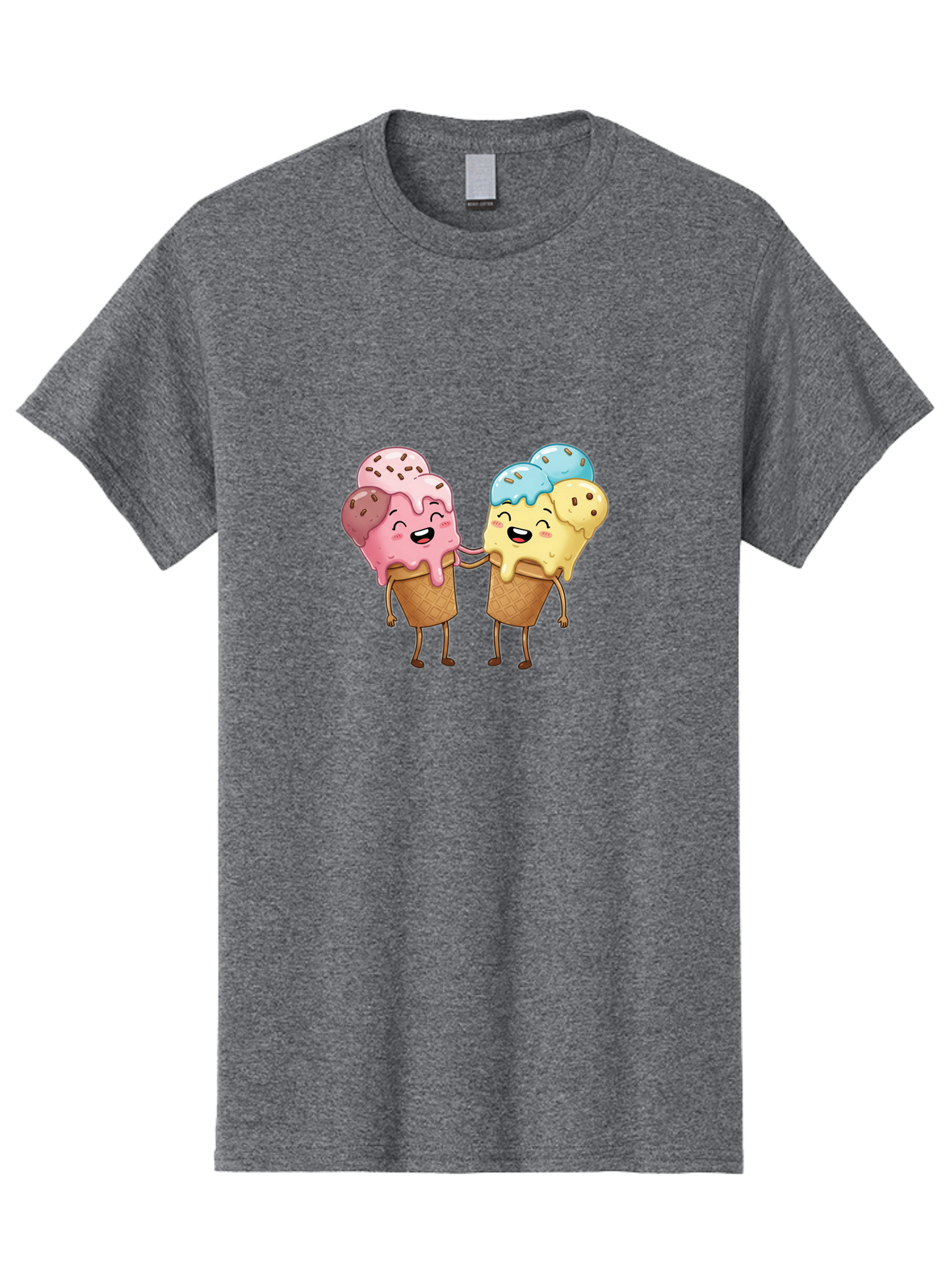 Double-Icecream Men'S Graphic Tee, 100% Cotton, Comfortable Casual Summer Wear, Machine Washable, Vintage Camera, Old Camera, Antique Camera, Black Camera, Classic Photography, Photography Equipment, Nostalgic Device, Film Camera, Camera Art Baj437