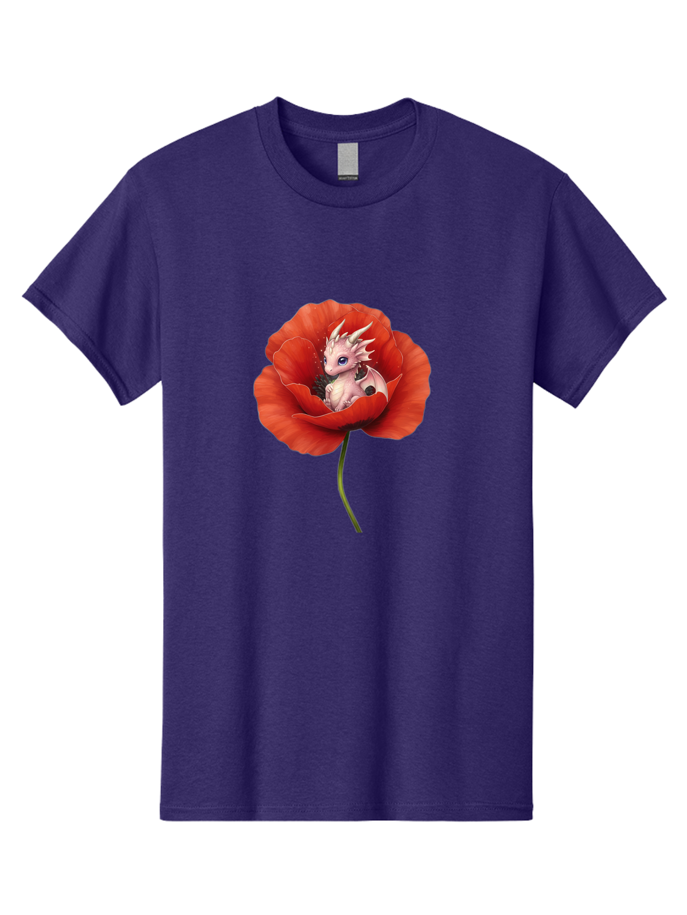 Dragon-In-Poppy-1 Men'S Graphic Tee, 100% Cotton, Comfortable Casual Summer Wear, Machine Washable, Vintage Camera, Old Camera, Antique Camera, Black Camera, Classic Photography, Photography Equipment, Nostalgic Device, Film Camera, Camera Art Baj441