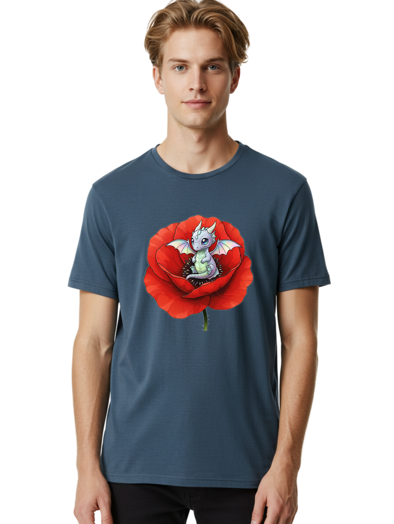 Dragon-In-Poppy Men'S Graphic Tee, 100% Cotton, Comfortable Casual Summer Wear, Machine Washable, Vintage Camera, Old Camera, Antique Camera, Black Camera, Classic Photography, Photography Equipment, Nostalgic Device, Film Camera, Camera Art Baj444