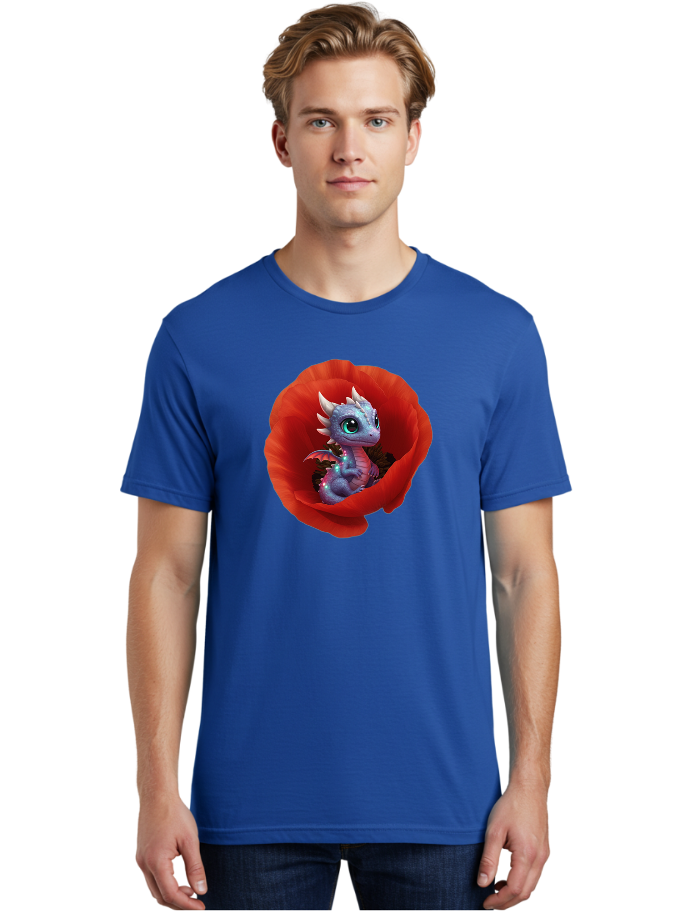 Dragon-In-Red-Flower Men'S Graphic Tee, 100% Cotton, Comfortable Casual Summer Wear, Machine Washable, Vintage Camera, Old Camera, Antique Camera, Black Camera, Classic Photography, Photography Equipment, Nostalgic Device, Film Camera, Baj445