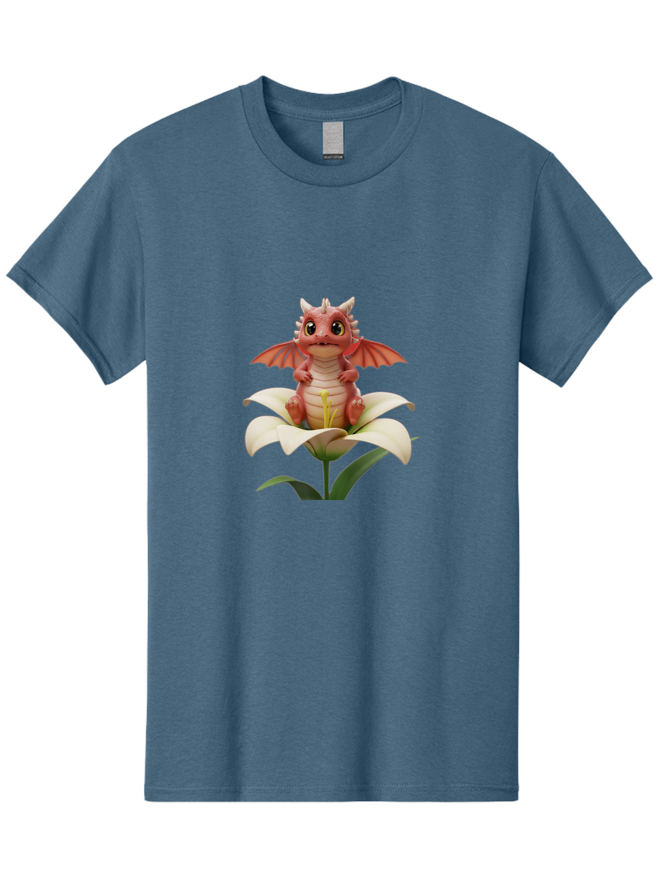 Dragon-On-Flower-1 Men'S Graphic Tee, 100% Cotton, Comfortable Casual Summer Wear, Machine Washable, Vintage Camera, Old Camera, Antique Camera, Black Camera, Classic Photography, Photography Equipment, Nostalgic Device, Film Camera, Baj453