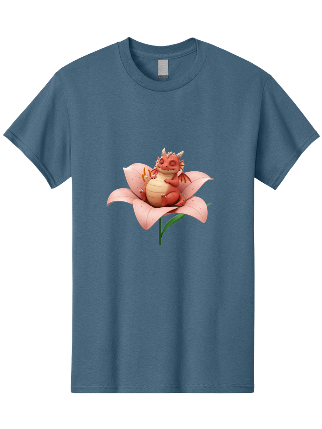 Dragon-On-Flower-2 Men'S Graphic Tee, 100% Cotton, Comfortable Casual Summer Wear, Machine Washable, Vintage Camera, Old Camera, Antique Camera, Black Camera, Classic Photography, Photography Equipment, Nostalgic Device, Film Camera, Baj454