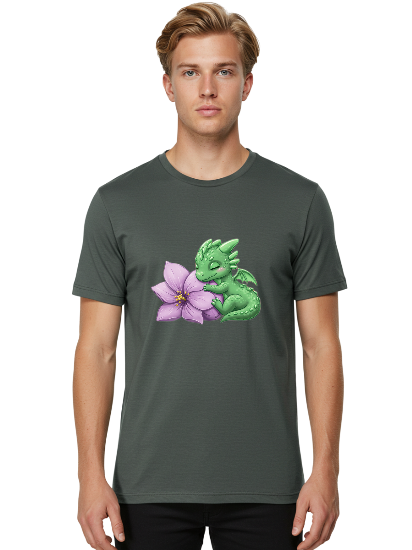 Dragon-On-Flower Men'S Graphic Tee, 100% Cotton, Comfortable Casual Summer Wear, Machine Washable, Vintage Camera, Old Camera, Antique Camera, Black Camera, Classic Photography, Photography Equipment, Nostalgic Device, Film Camera, Camera Art Baj455