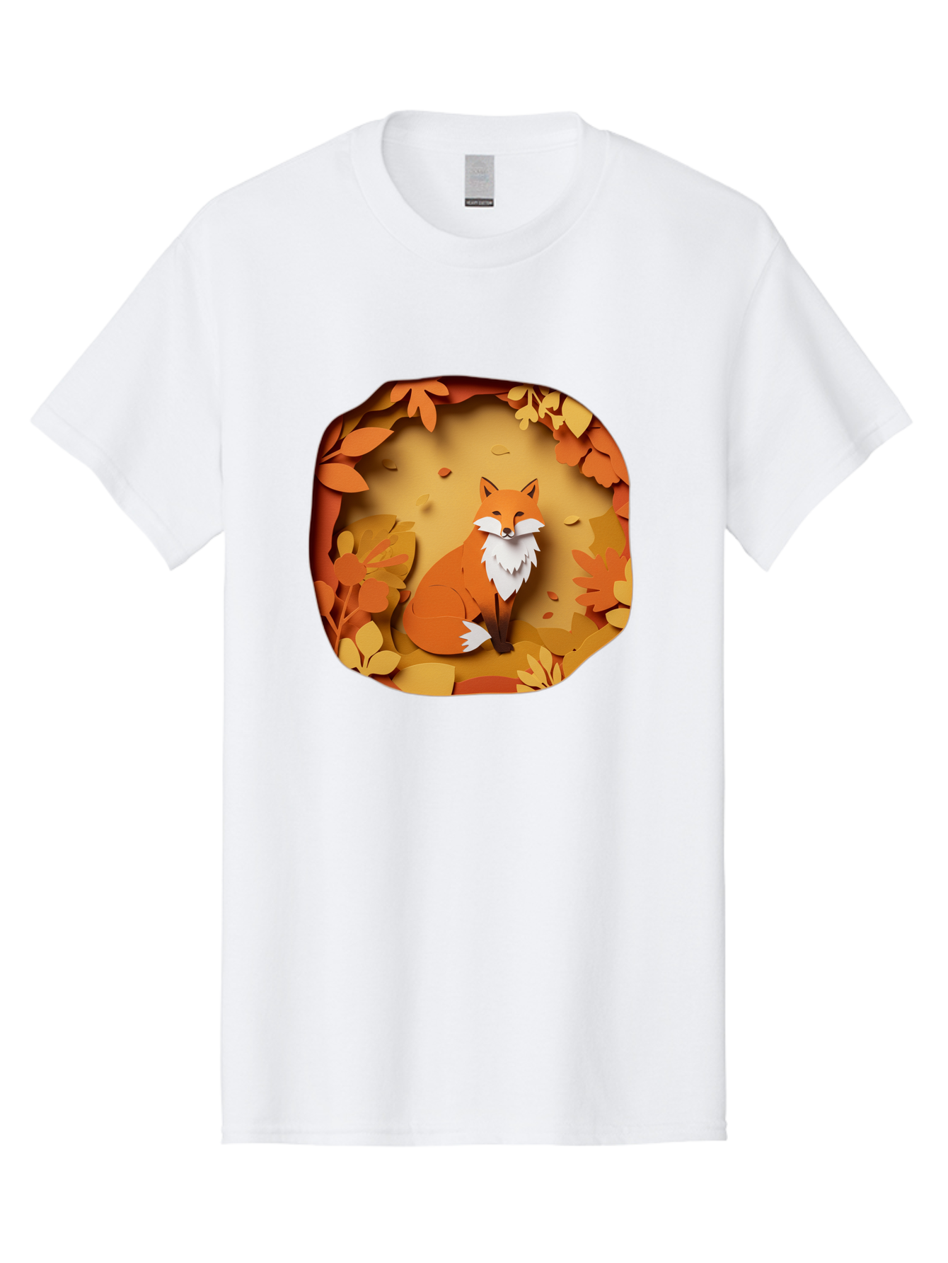 Fox-In-Leaves-1 Men'S Graphic Tee, 100% Cotton, Comfortable Casual Summer Wear, Machine Washable, Vintage Camera, Old Camera, Antique Camera, Black Camera, Classic Photography, Photography Equipment, Nostalgic Device, Film Camera, Camera Art Baj469