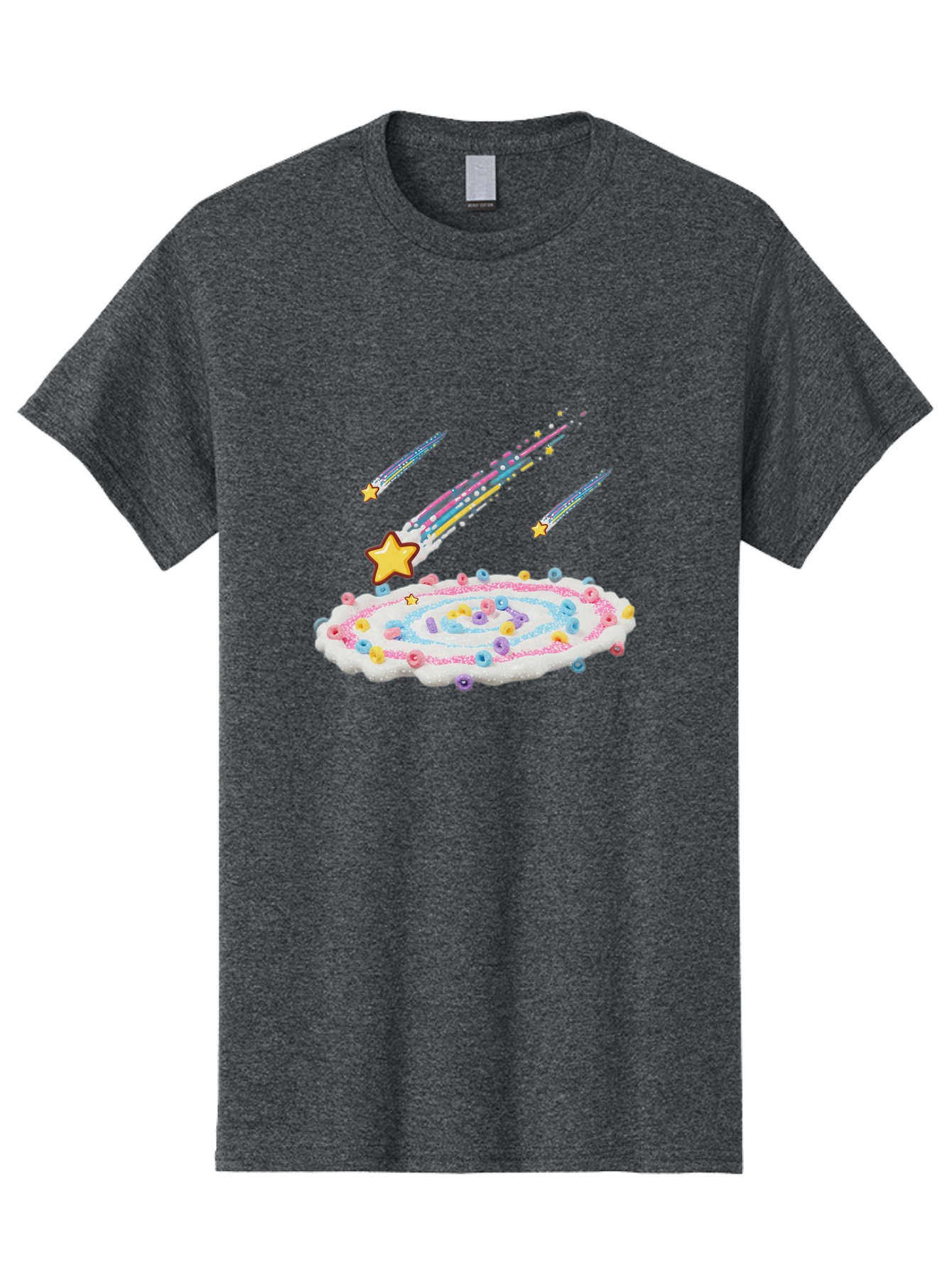Froot-Loops-Galaxy-Cake Men'S Graphic Tee, 100% Cotton, Comfortable Casual Summer Wear, Machine Washable, Vintage Camera, Old Camera, Antique Camera, Black Camera, Classic Photography, Photography Equipment, Nostalgic Device, Film Camera, Baj473
