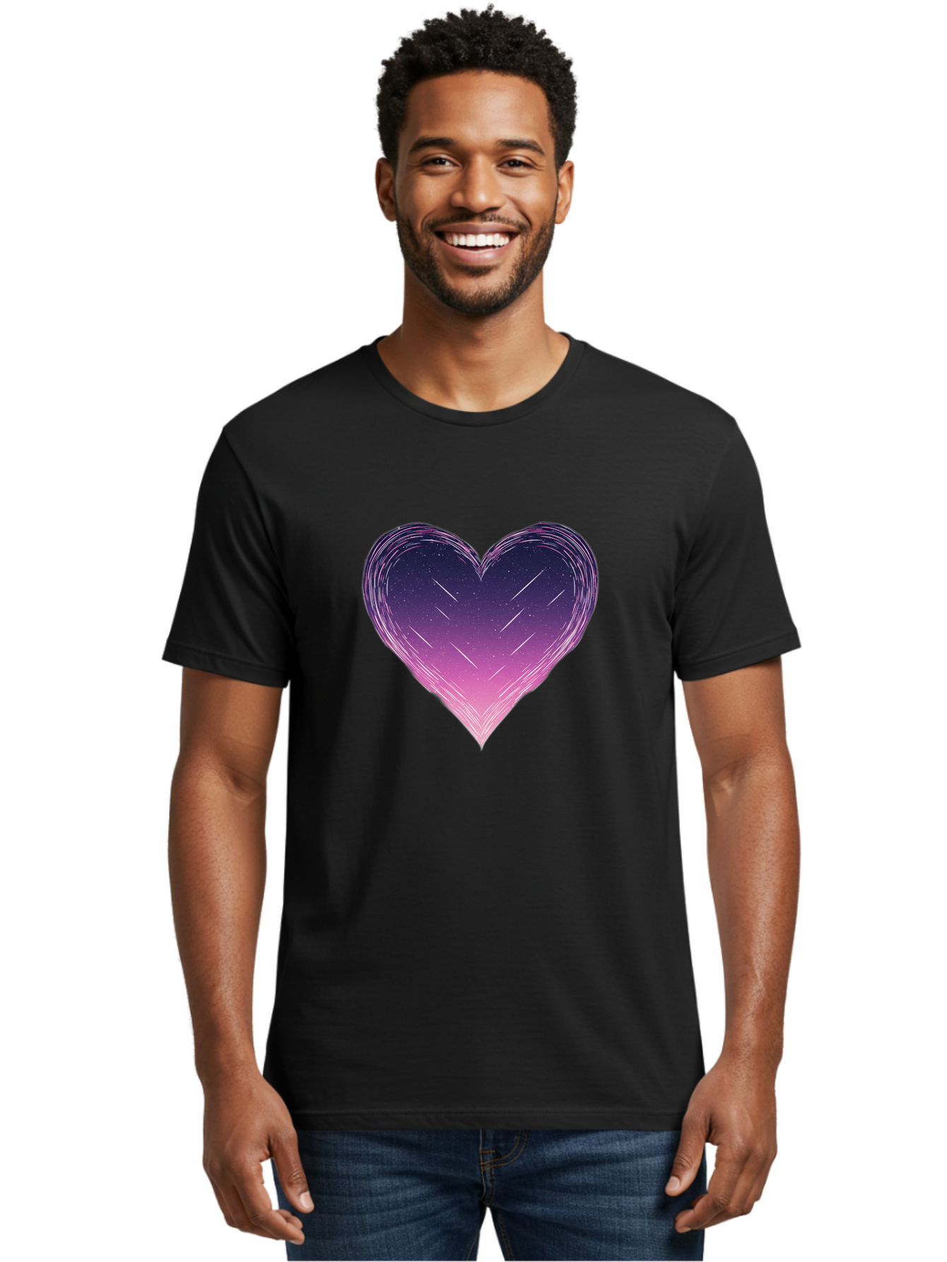 Galaxy-Heart Men'S Graphic Tee, 100% Cotton, Comfortable Casual Summer Wear, Machine Washable, Vintage Camera, Old Camera, Antique Camera, Black Camera, Classic Photography, Photography Equipment, Nostalgic Device, Film Camera, Camera Art Baj476