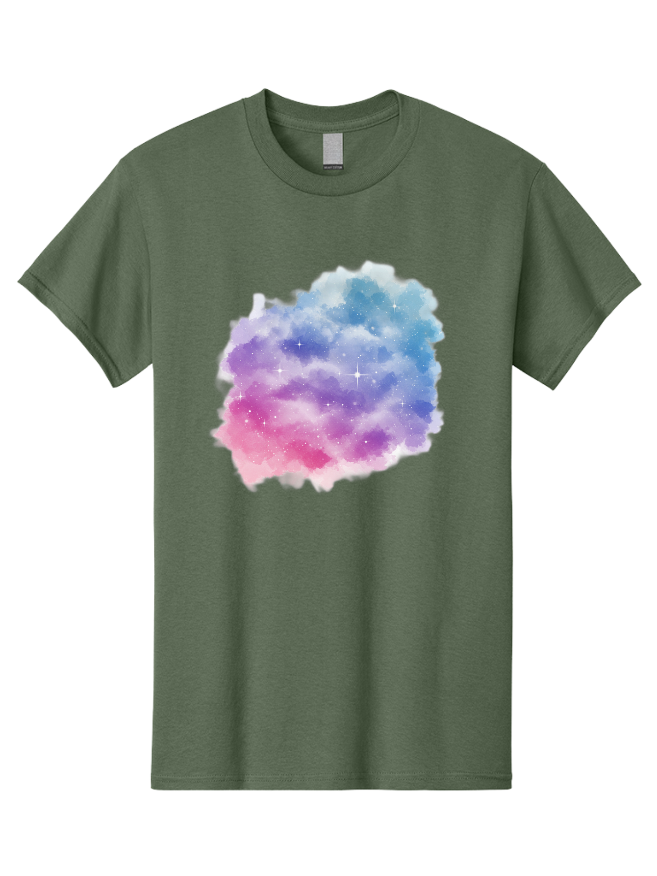 Galaxy-Watercolor Men'S Graphic Tee, 100% Cotton, Comfortable Casual Summer Wear, Machine Washable, Vintage Camera, Old Camera, Antique Camera, Black Camera, Classic Photography, Photography Equipment, Nostalgic Device, Film Camera, Camera Art Baj477