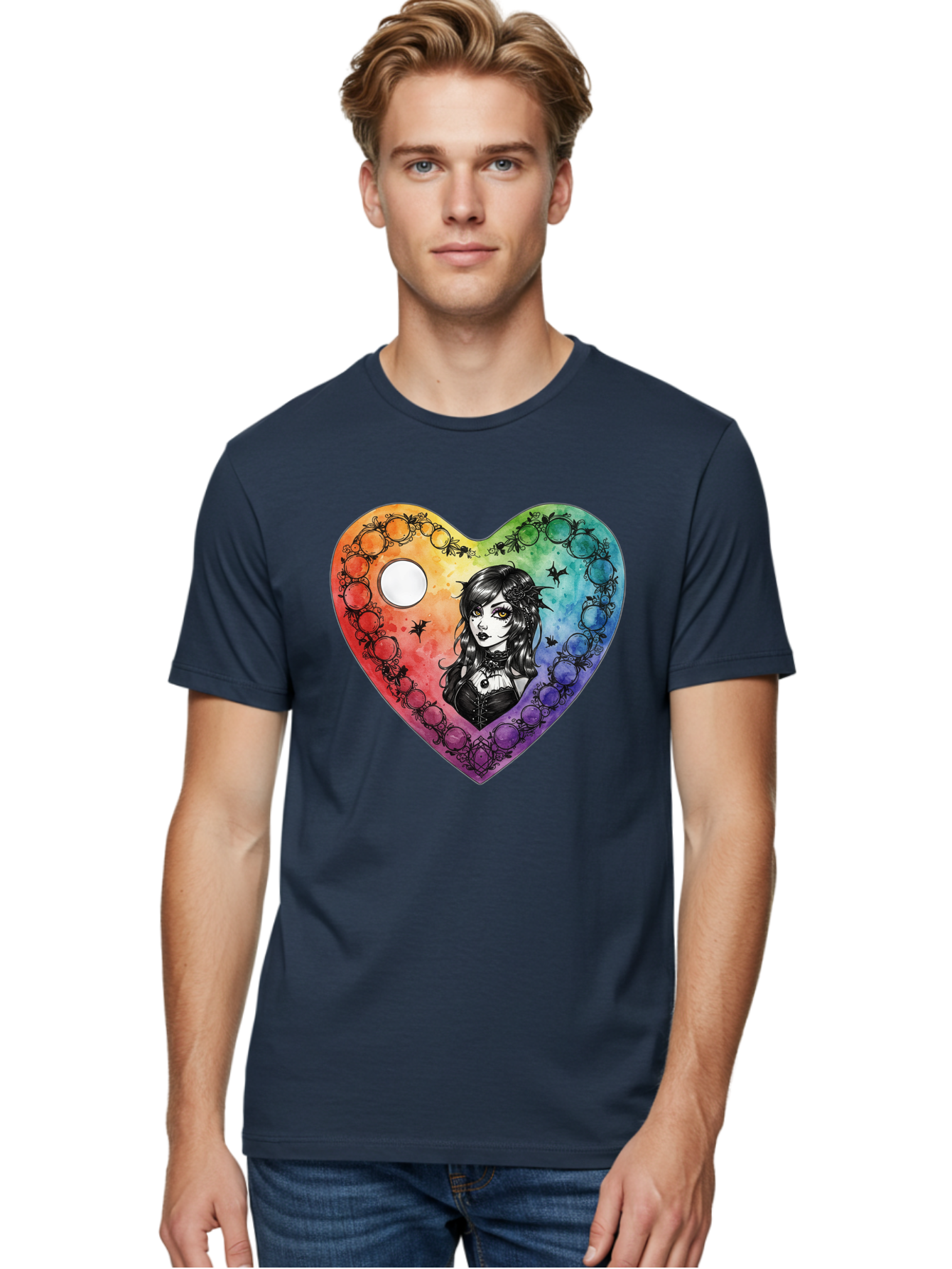 Goth-Girl-Heart Men'S Graphic Tee, 100% Cotton, Comfortable Casual Summer Wear, Machine Washable, Vintage Camera, Old Camera, Antique Camera, Black Camera, Classic Photography, Photography Equipment, Nostalgic Device, Film Camera, Camera Art Baj482
