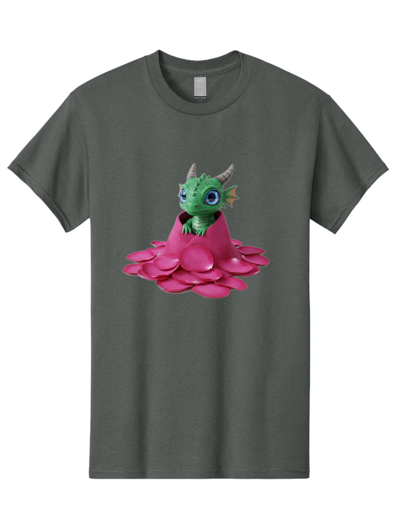Green-Dragon-Hatching Men'S Graphic Tee, 100% Cotton, Comfortable Casual Summer Wear, Machine Washable, Vintage Camera, Old Camera, Antique Camera, Black Camera, Classic Photography, Photography Equipment, Nostalgic Device, Film Camera, Baj485