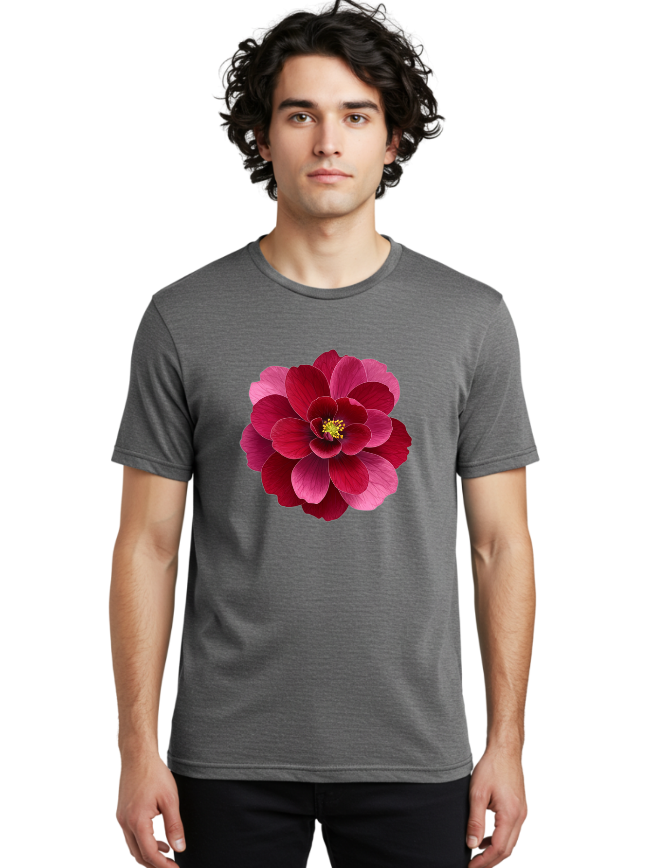 Hellebore-1 Men'S Graphic Tee, 100% Cotton, Comfortable Casual Summer Wear, Machine Washable, Vintage Camera, Old Camera, Antique Camera, Black Camera, Classic Photography, Photography Equipment, Nostalgic Device, Film Camera, Camera Art Baj495