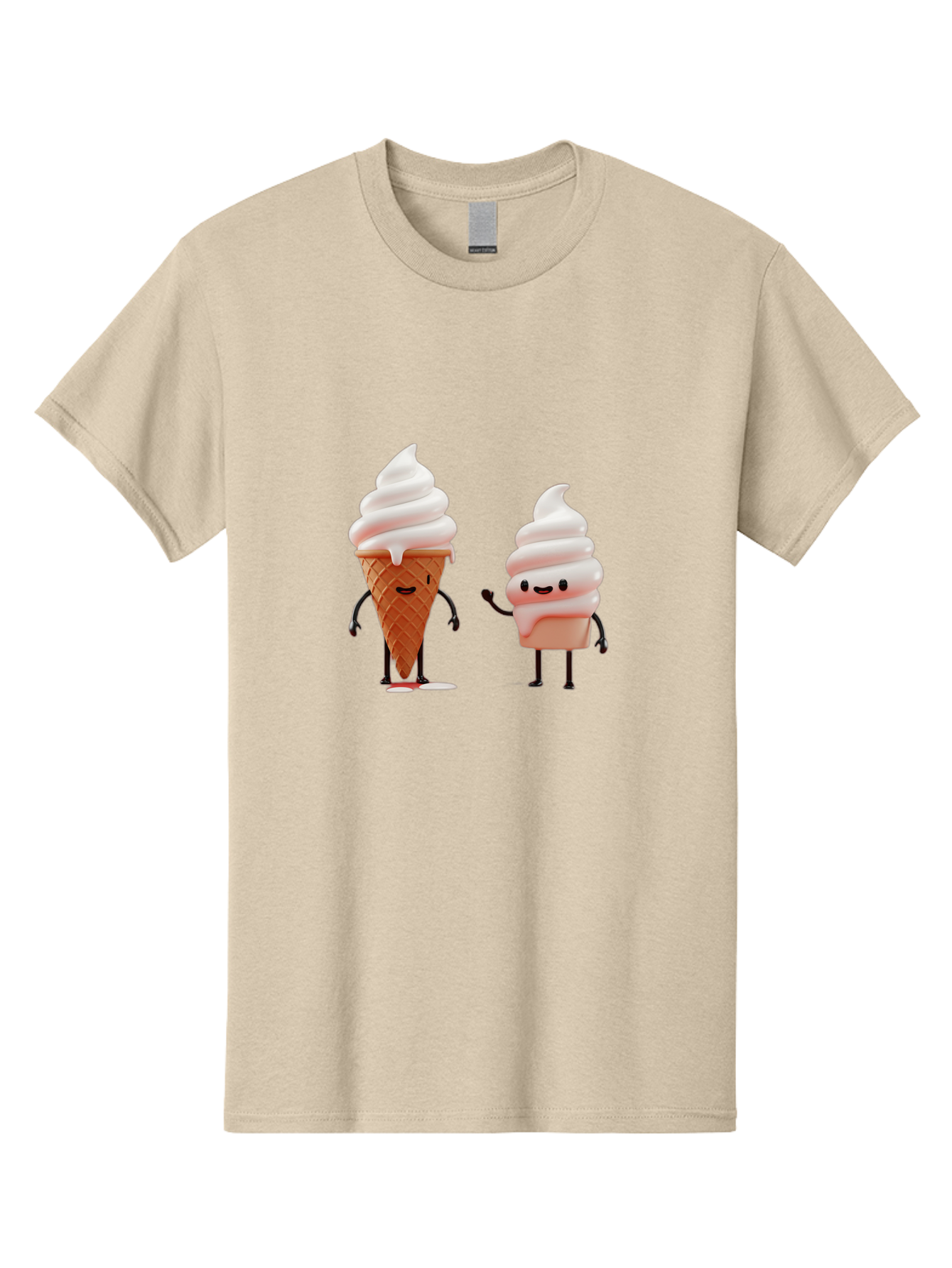 Ice-Cream-Characters Men'S Graphic Tee, 100% Cotton, Comfortable Casual Summer Wear, Machine Washable, Vintage Camera, Old Camera, Antique Camera, Black Camera, Classic Photography, Photography Equipment, Nostalgic Device, Film Camera, Baj499