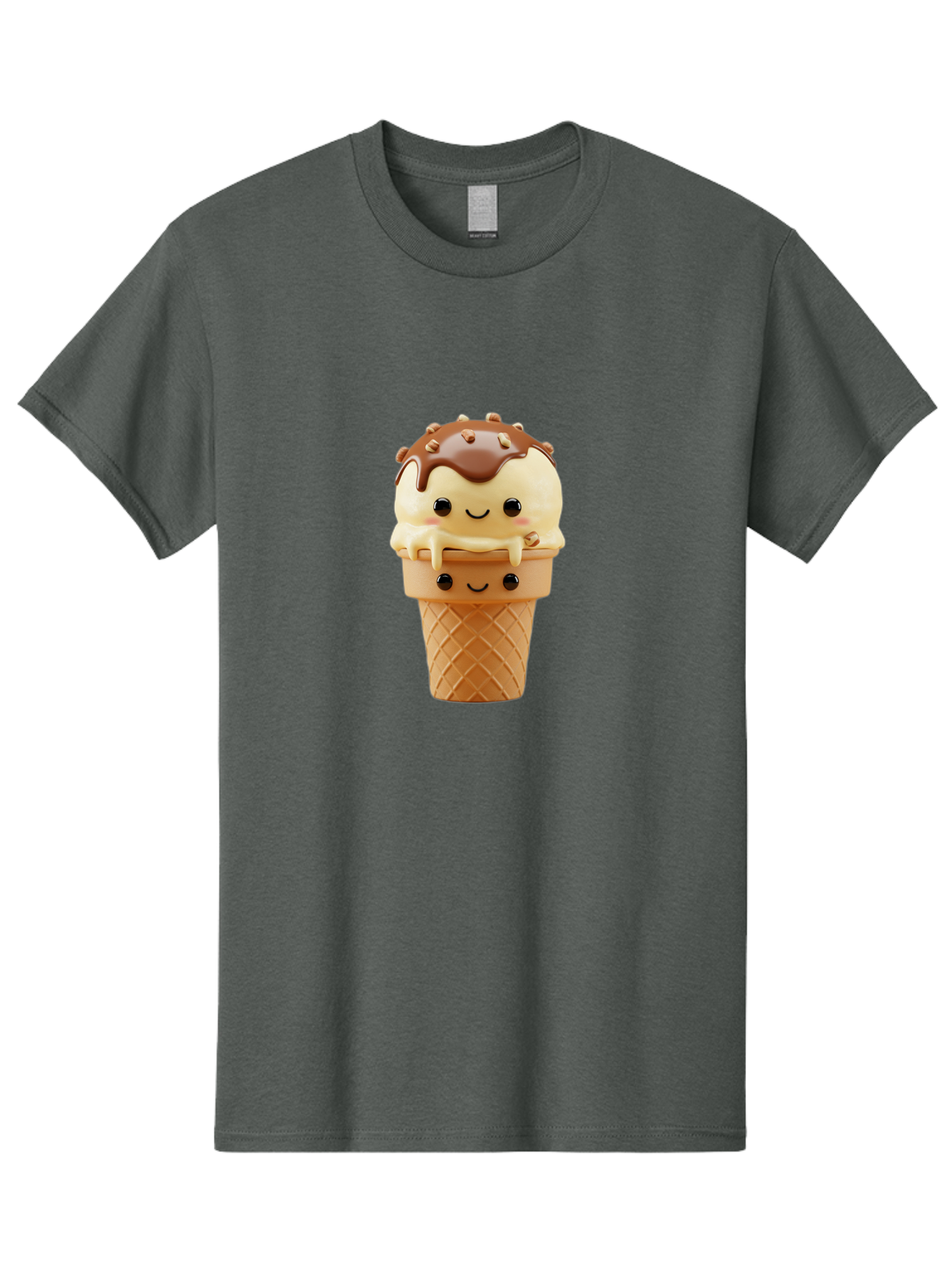 Ice-Cream-Cone-2 Men'S Graphic Tee, 100% Cotton, Comfortable Casual Summer Wear, Machine Washable, Vintage Camera, Old Camera, Antique Camera, Black Camera, Classic Photography, Photography Equipment, Nostalgic Device, Film Camera, Camera Art Baj501