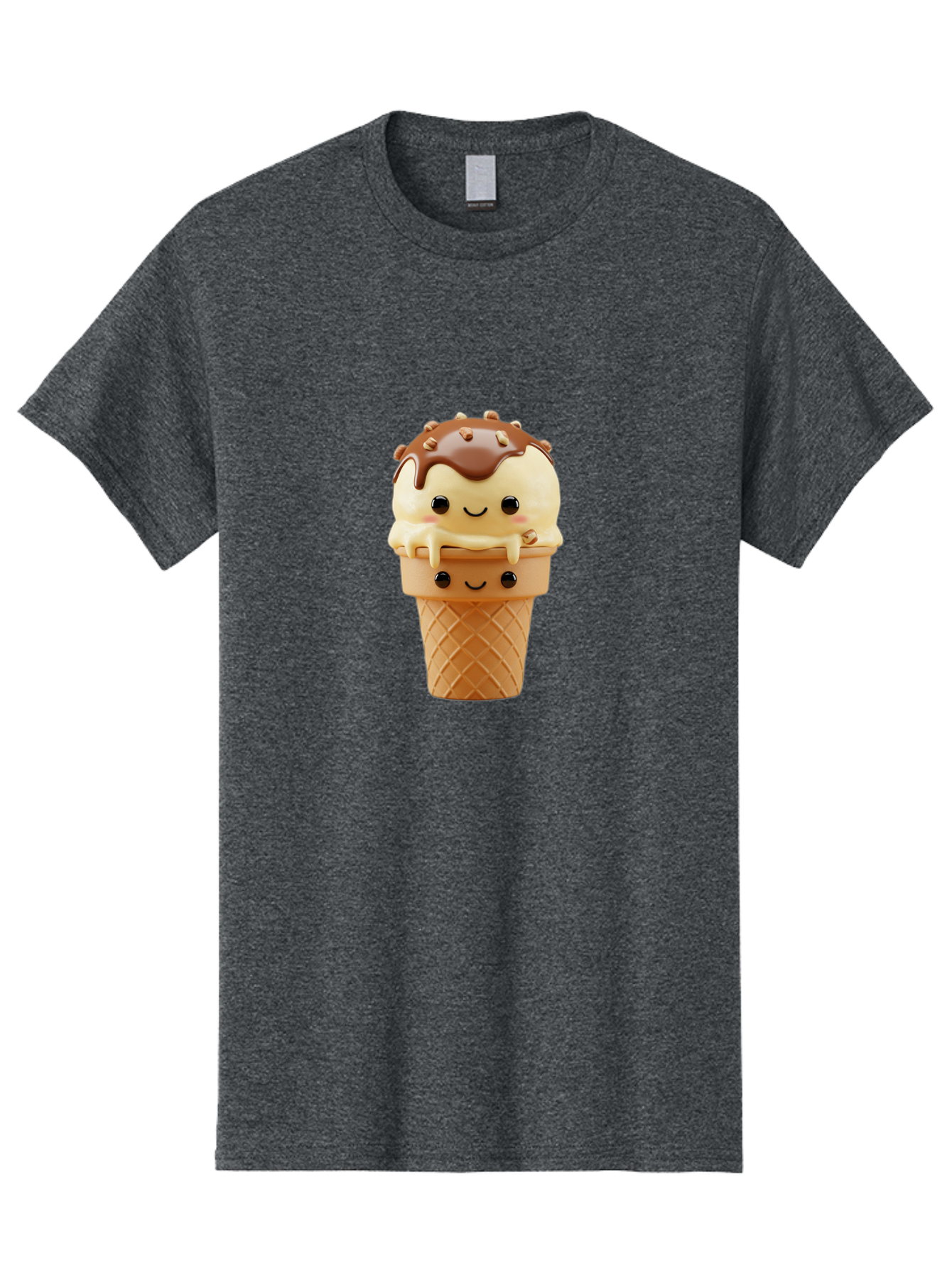 Ice-Cream-Cone-2 Men'S Graphic Tee, 100% Cotton, Comfortable Casual Summer Wear, Machine Washable, Vintage Camera, Old Camera, Antique Camera, Black Camera, Classic Photography, Photography Equipment, Nostalgic Device, Film Camera, Camera Art Baj501