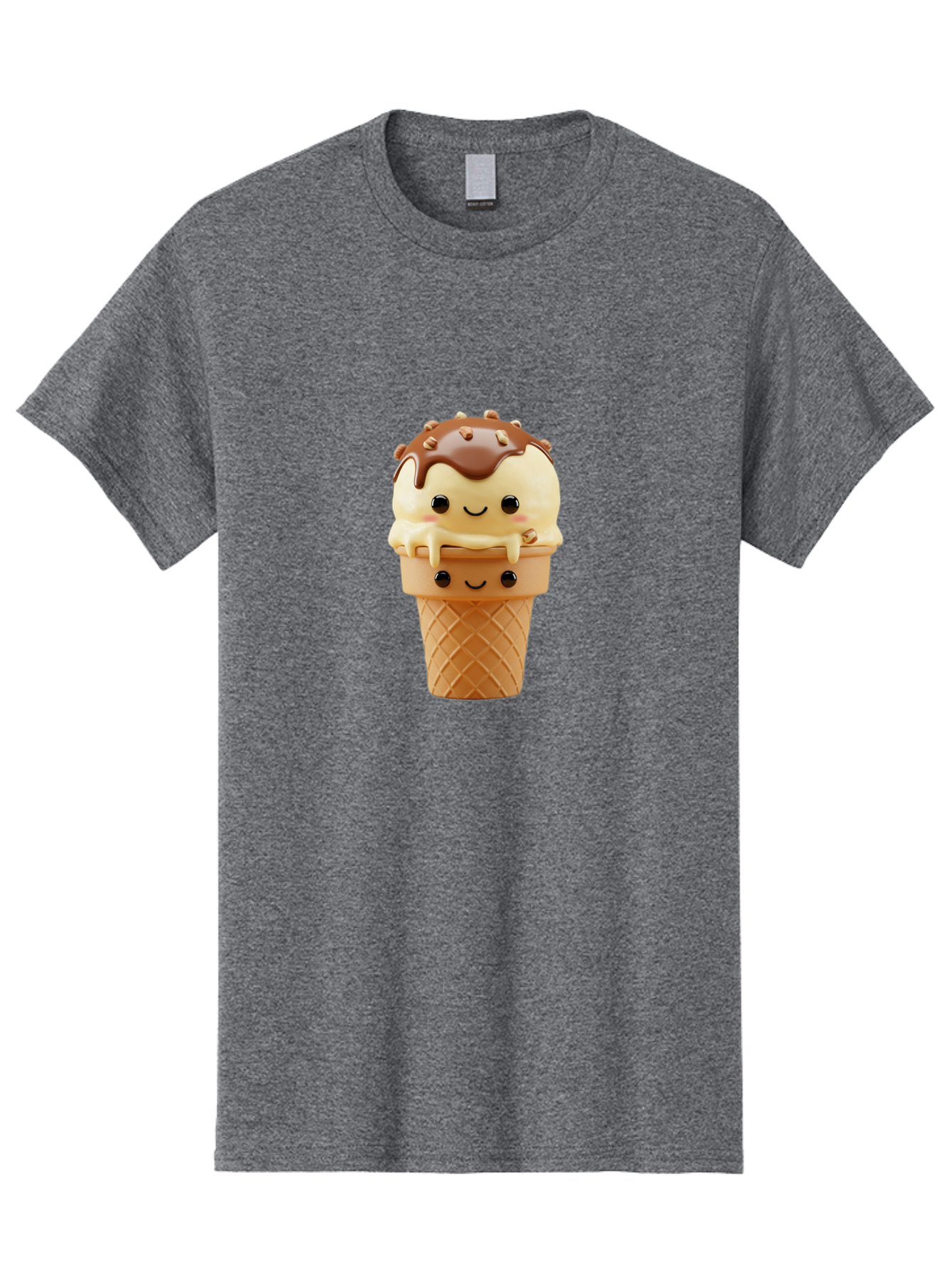 Ice-Cream-Cone-2 Men'S Graphic Tee, 100% Cotton, Comfortable Casual Summer Wear, Machine Washable, Vintage Camera, Old Camera, Antique Camera, Black Camera, Classic Photography, Photography Equipment, Nostalgic Device, Film Camera, Camera Art Baj501
