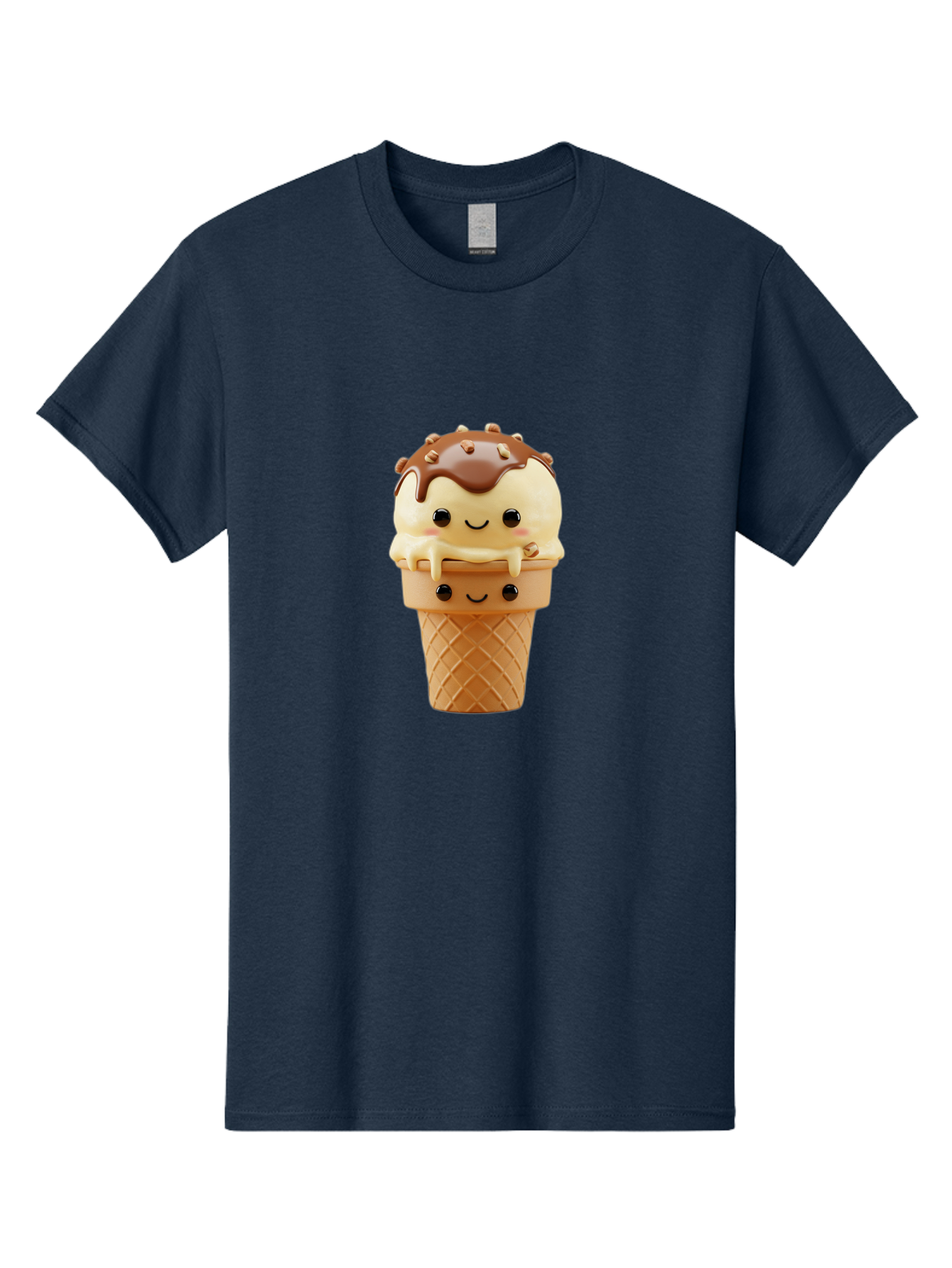 Ice-Cream-Cone-2 Men'S Graphic Tee, 100% Cotton, Comfortable Casual Summer Wear, Machine Washable, Vintage Camera, Old Camera, Antique Camera, Black Camera, Classic Photography, Photography Equipment, Nostalgic Device, Film Camera, Camera Art Baj501
