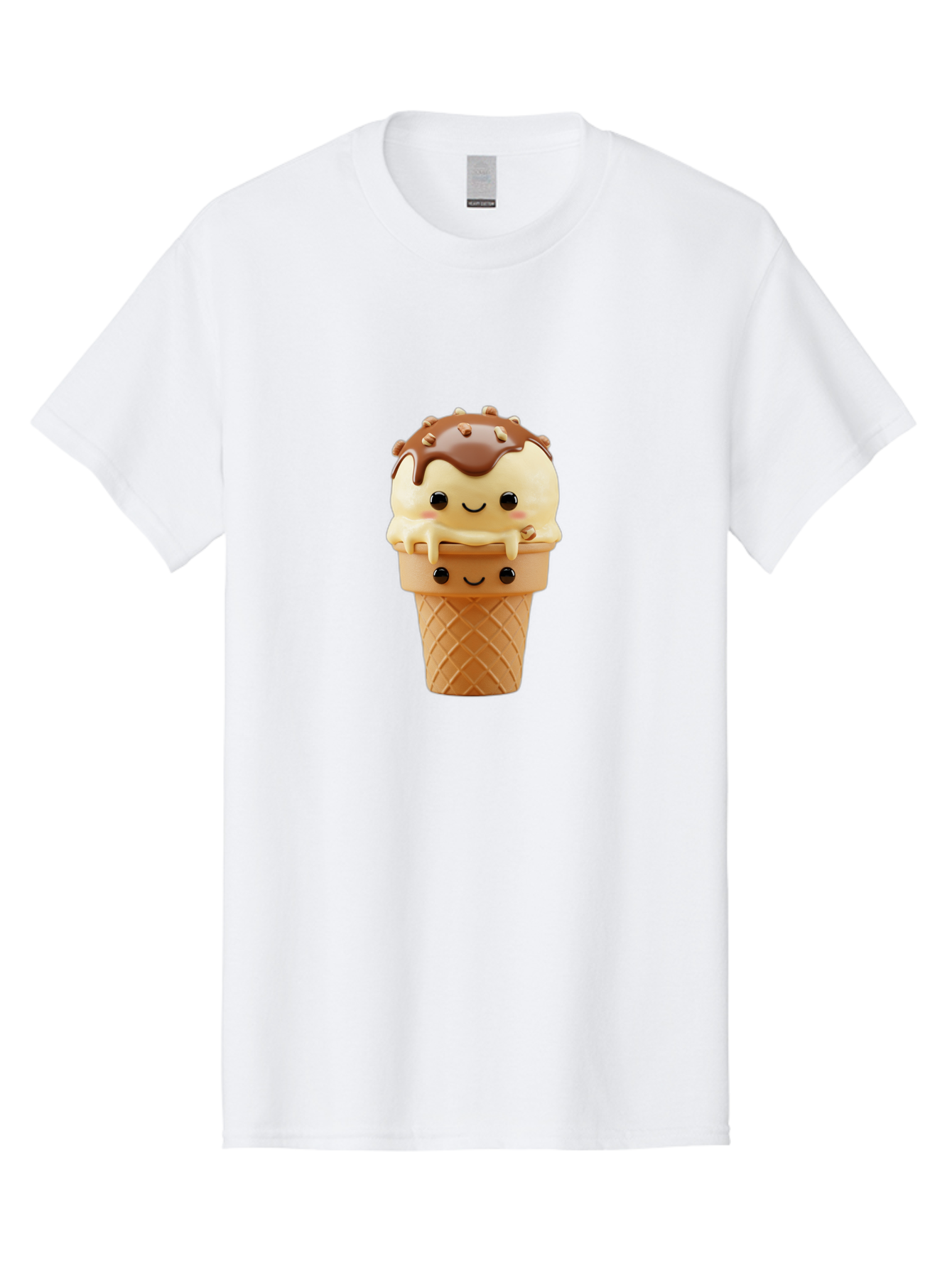 Ice-Cream-Cone-2 Men'S Graphic Tee, 100% Cotton, Comfortable Casual Summer Wear, Machine Washable, Vintage Camera, Old Camera, Antique Camera, Black Camera, Classic Photography, Photography Equipment, Nostalgic Device, Film Camera, Camera Art Baj501