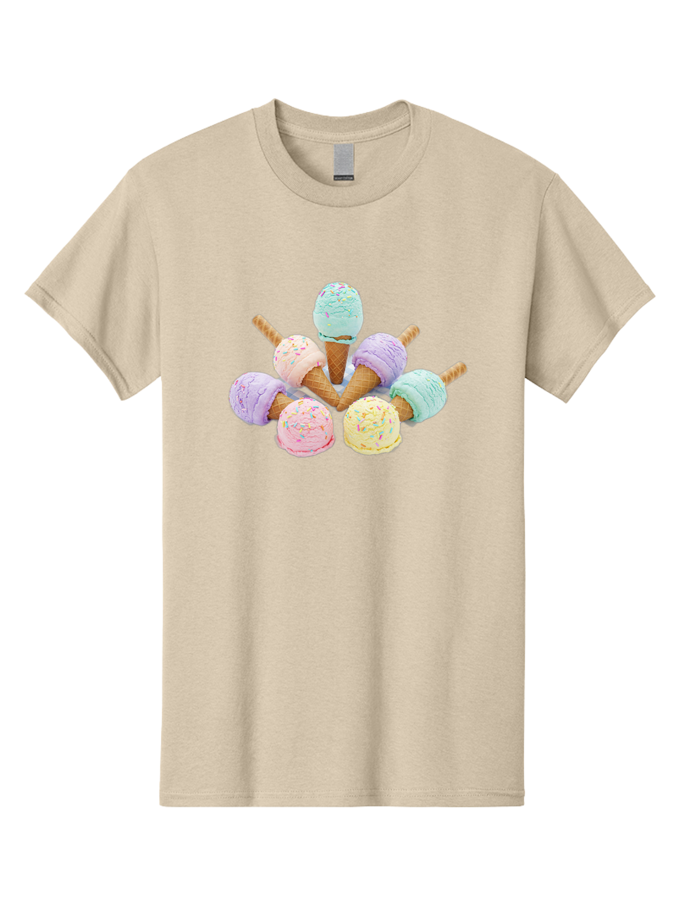 Ice-Cream-Cones Men'S Graphic Tee, 100% Cotton, Comfortable Casual Summer Wear, Machine Washable, Vintage Camera, Old Camera, Antique Camera, Black Camera, Classic Photography, Photography Equipment, Nostalgic Device, Film Camera, Camera Art Baj507