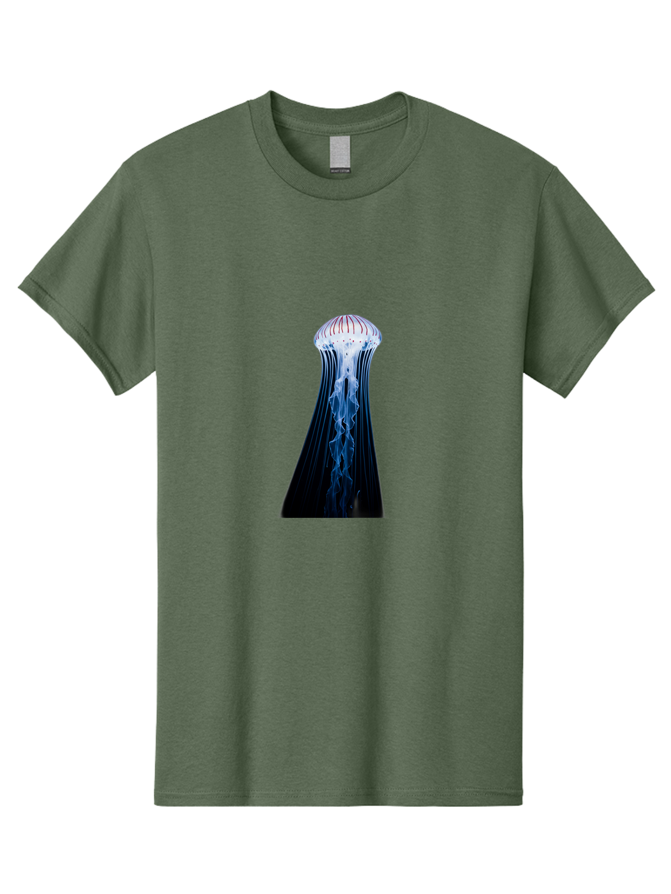 Jellyfish-1 Men'S Graphic Tee, 100% Cotton, Comfortable Casual Summer Wear, Machine Washable, Vintage Camera, Old Camera, Antique Camera, Black Camera, Classic Photography, Photography Equipment, Nostalgic Device, Film Camera, Camera Art Baj514