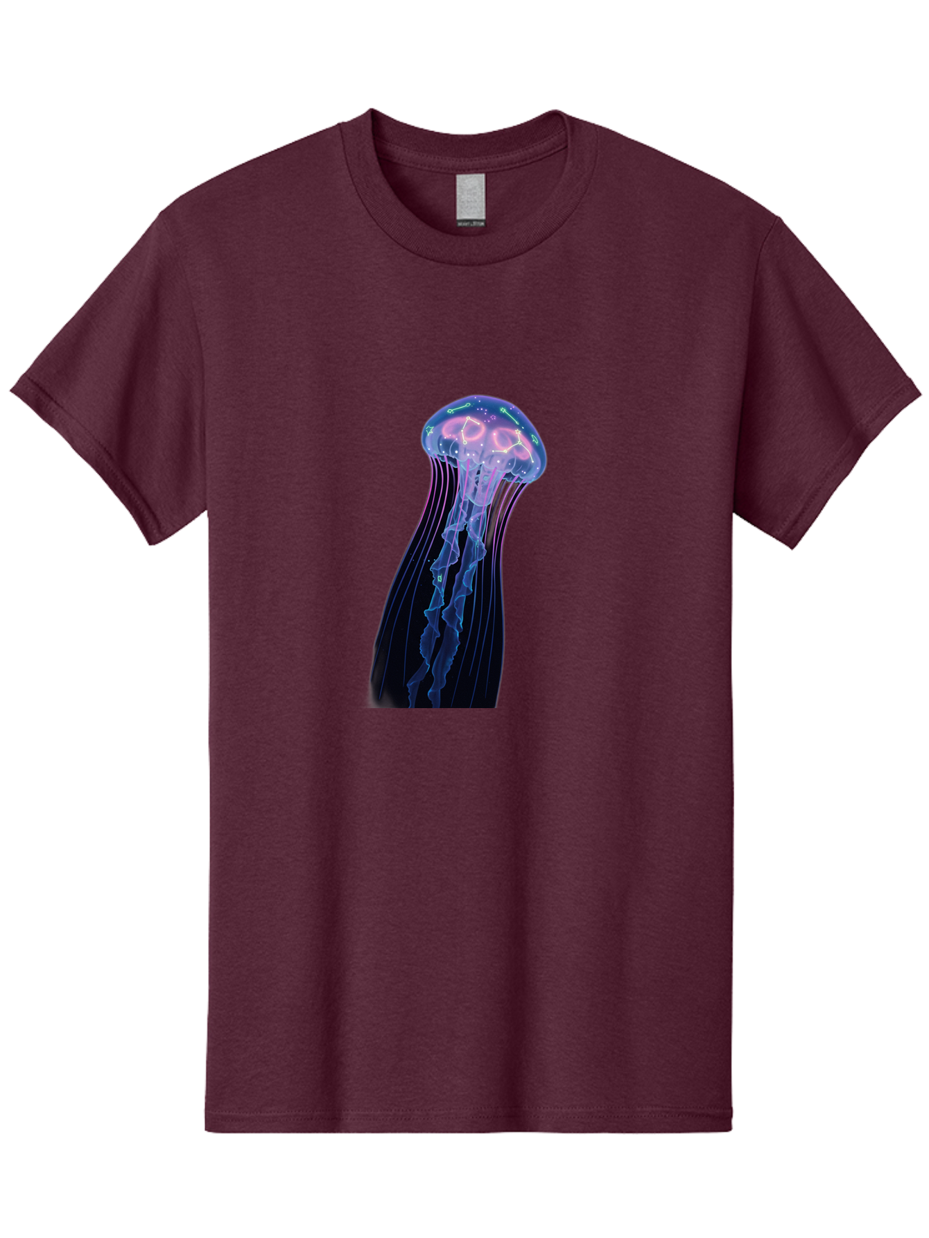 Jellyfish-7 Men'S Graphic Tee, 100% Cotton, Comfortable Casual Summer Wear, Machine Washable, Vintage Camera, Old Camera, Antique Camera, Black Camera, Classic Photography, Photography Equipment, Nostalgic Device, Film Camera, Camera Art Baj520