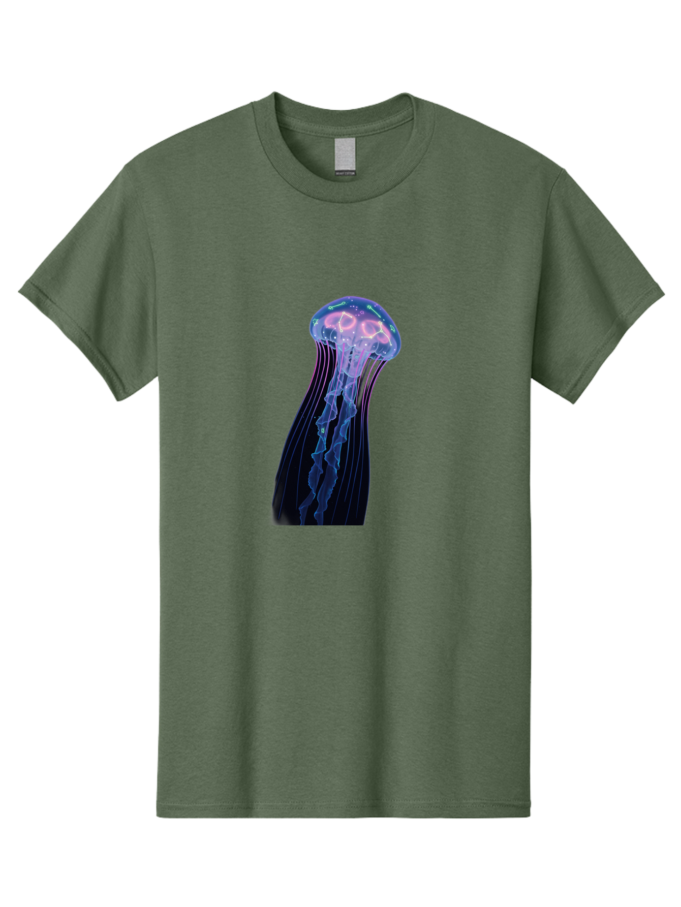 Jellyfish-7 Men'S Graphic Tee, 100% Cotton, Comfortable Casual Summer Wear, Machine Washable, Vintage Camera, Old Camera, Antique Camera, Black Camera, Classic Photography, Photography Equipment, Nostalgic Device, Film Camera, Camera Art Baj520