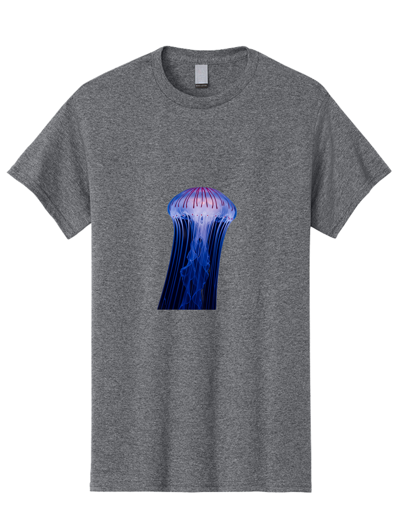 Jellyfish-8 Men'S Graphic Tee, 100% Cotton, Comfortable Casual Summer Wear, Machine Washable, Vintage Camera, Old Camera, Antique Camera, Black Camera, Classic Photography, Photography Equipment, Nostalgic Device, Film Camera, Camera Art Baj521