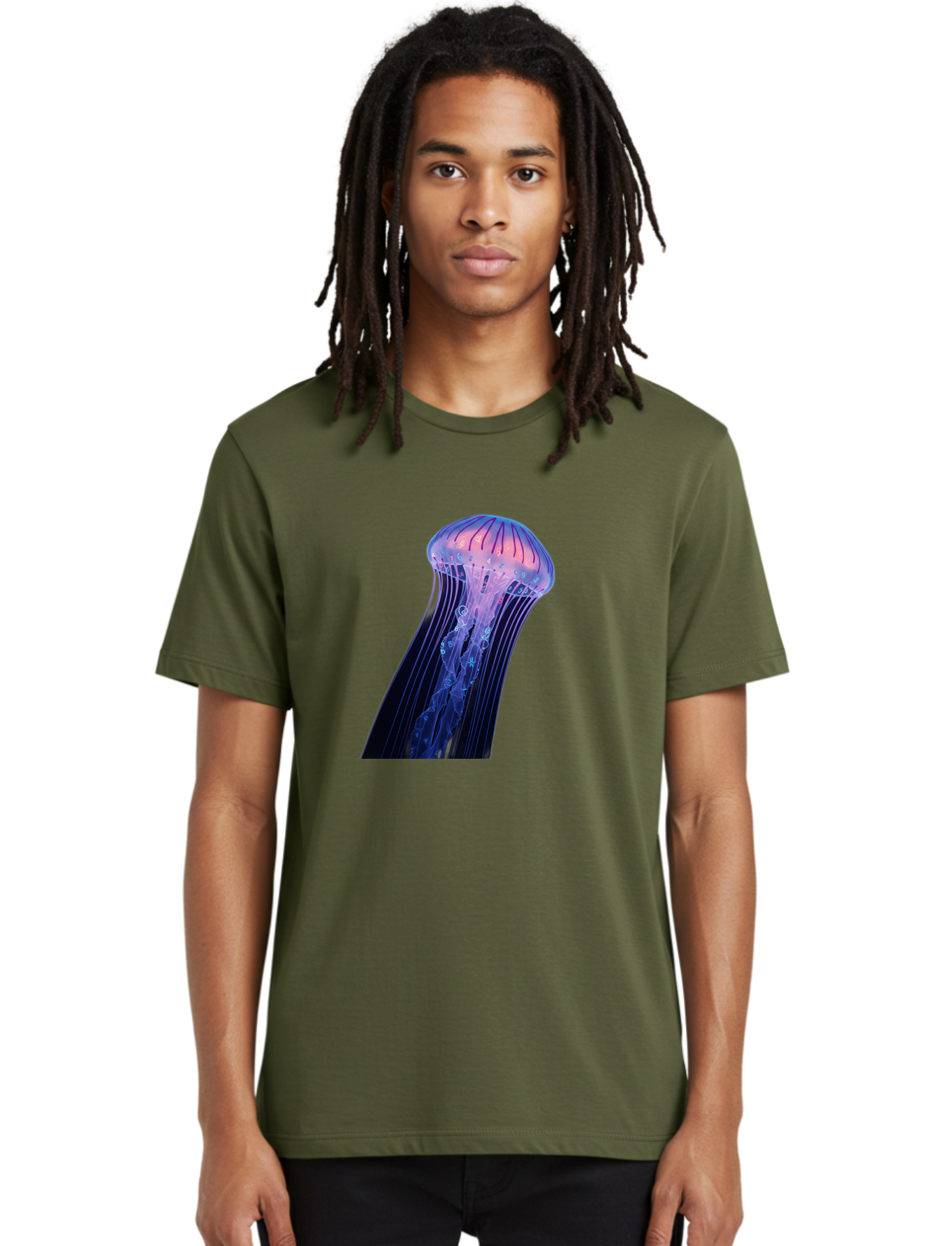 Jellyfish-9 Men'S Graphic Tee, 100% Cotton, Comfortable Casual Summer Wear, Machine Washable, Vintage Camera, Old Camera, Antique Camera, Black Camera, Classic Photography, Photography Equipment, Nostalgic Device, Film Camera, Camera Art Baj522