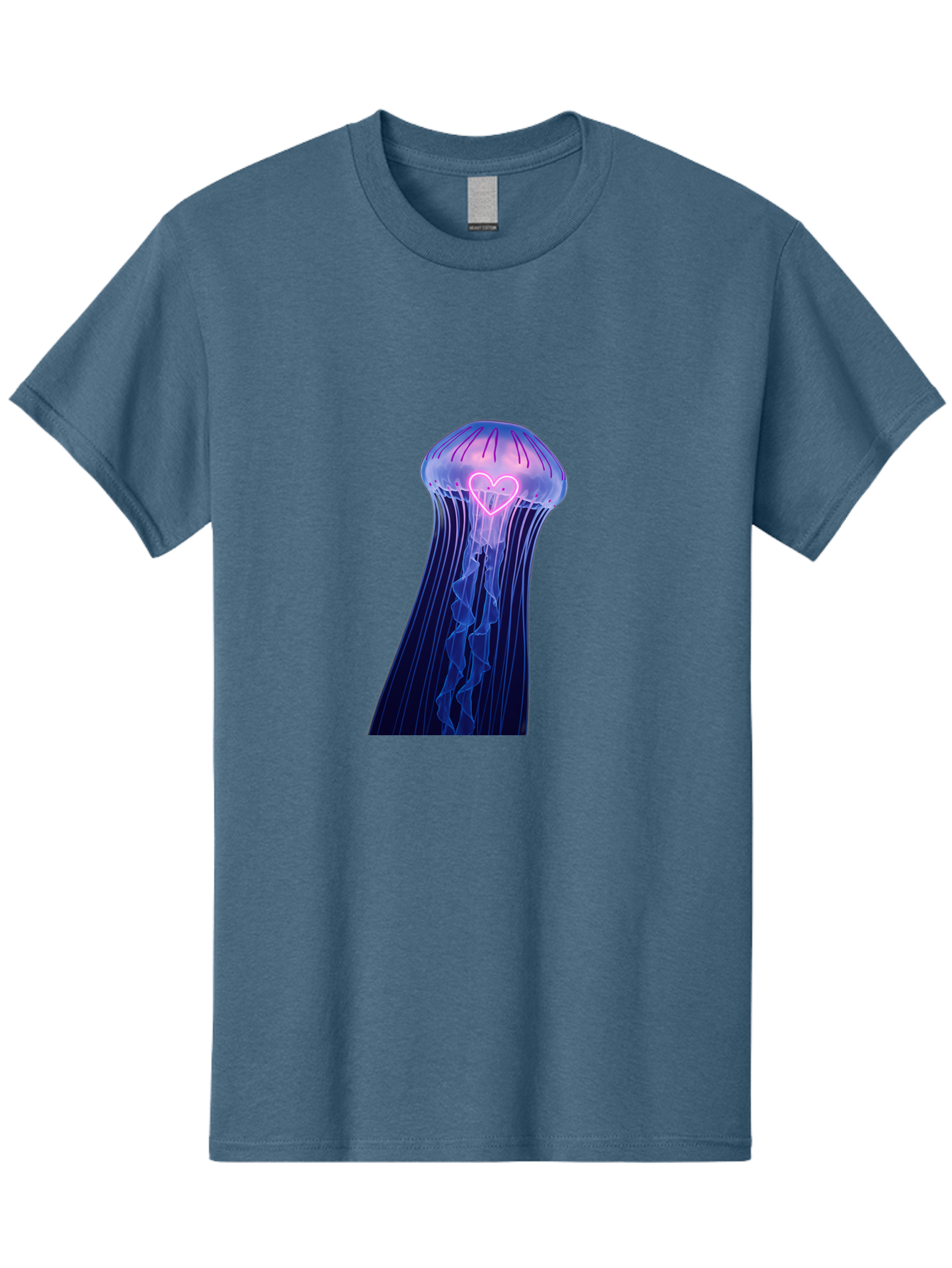 Jellyfish-Heart Men'S Graphic Tee, 100% Cotton, Comfortable Casual Summer Wear, Machine Washable, Vintage Camera, Old Camera, Antique Camera, Black Camera, Classic Photography, Photography Equipment, Nostalgic Device, Film Camera, Camera Art Baj523