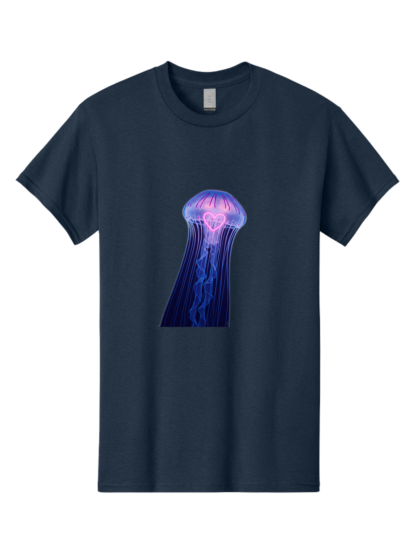 Jellyfish-Heart Men'S Graphic Tee, 100% Cotton, Comfortable Casual Summer Wear, Machine Washable, Vintage Camera, Old Camera, Antique Camera, Black Camera, Classic Photography, Photography Equipment, Nostalgic Device, Film Camera, Camera Art Baj523