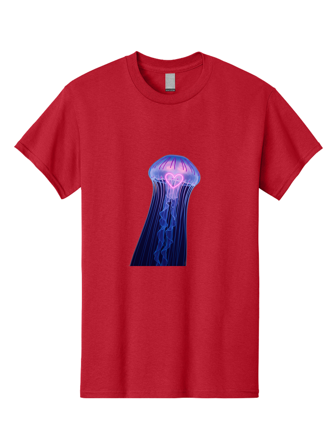 Jellyfish-Heart Men'S Graphic Tee, 100% Cotton, Comfortable Casual Summer Wear, Machine Washable, Vintage Camera, Old Camera, Antique Camera, Black Camera, Classic Photography, Photography Equipment, Nostalgic Device, Film Camera, Camera Art Baj523