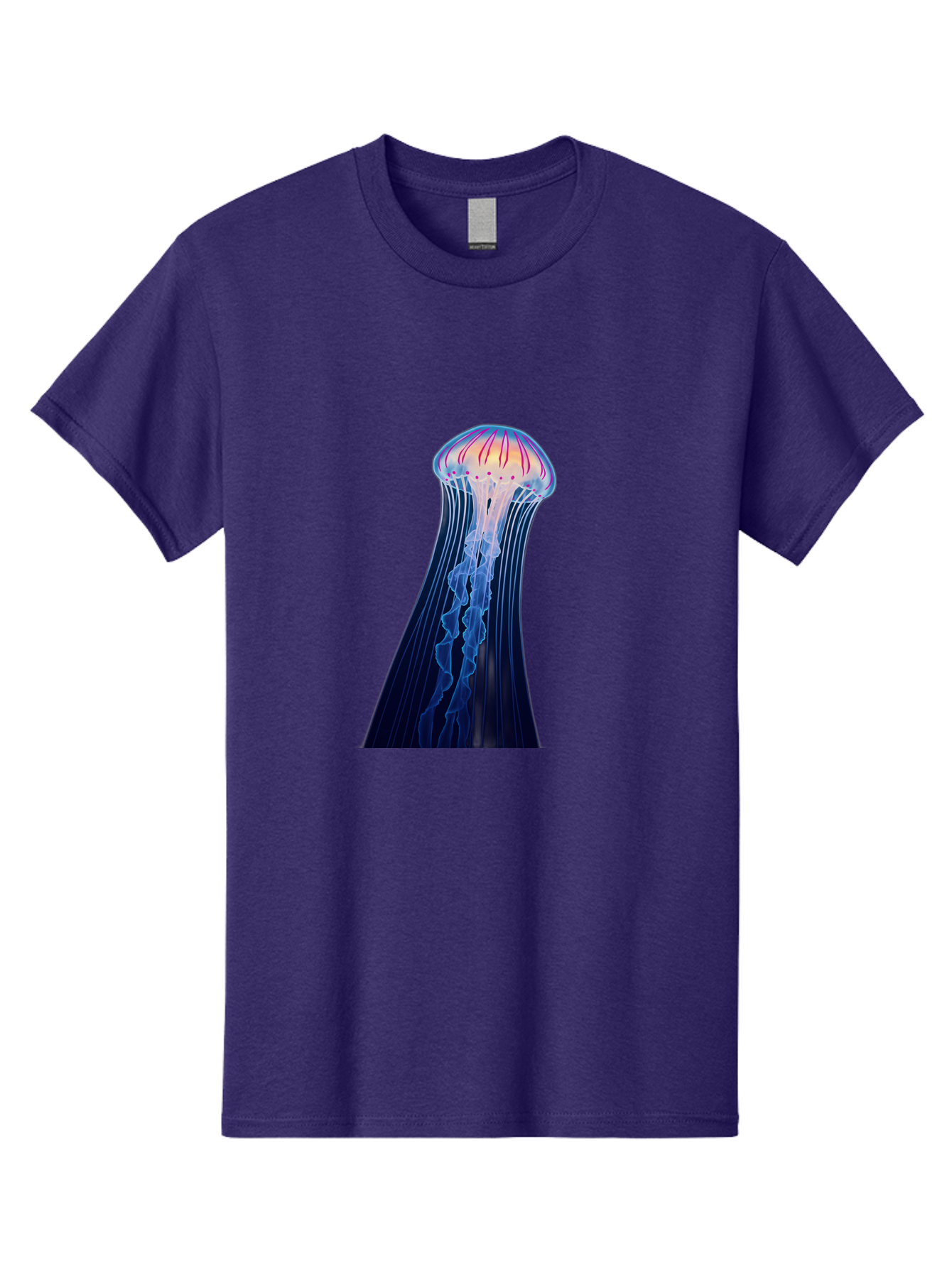 Jellyfish-Illustration Men'S Graphic Tee, 100% Cotton, Comfortable Casual Summer Wear, Machine Washable, Vintage Camera, Old Camera, Antique Camera, Black Camera, Classic Photography, Photography Equipment, Nostalgic Device, Film Camera, Baj524