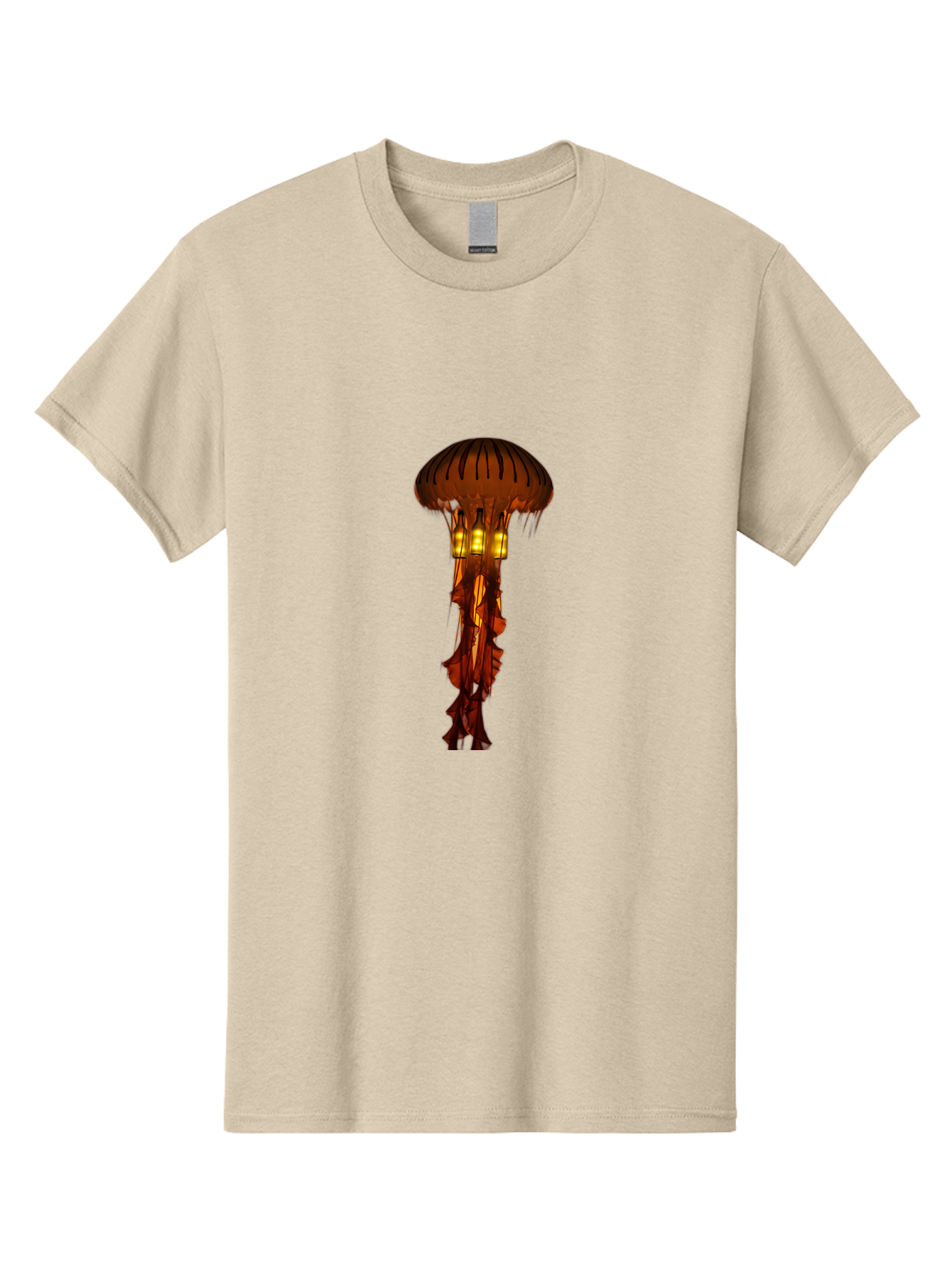 Jellyfish-Lantern Men'S Graphic Tee, 100% Cotton, Comfortable Casual Summer Wear, Machine Washable, Vintage Camera, Old Camera, Antique Camera, Black Camera, Classic Photography, Photography Equipment, Nostalgic Device, Film Camera, Camera Art Baj525