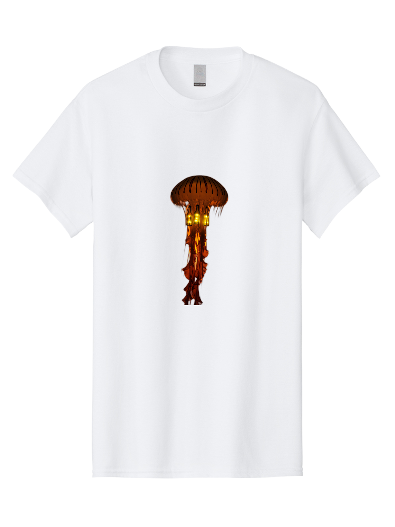 Jellyfish-Lantern Men'S Graphic Tee, 100% Cotton, Comfortable Casual Summer Wear, Machine Washable, Vintage Camera, Old Camera, Antique Camera, Black Camera, Classic Photography, Photography Equipment, Nostalgic Device, Film Camera, Camera Art Baj525