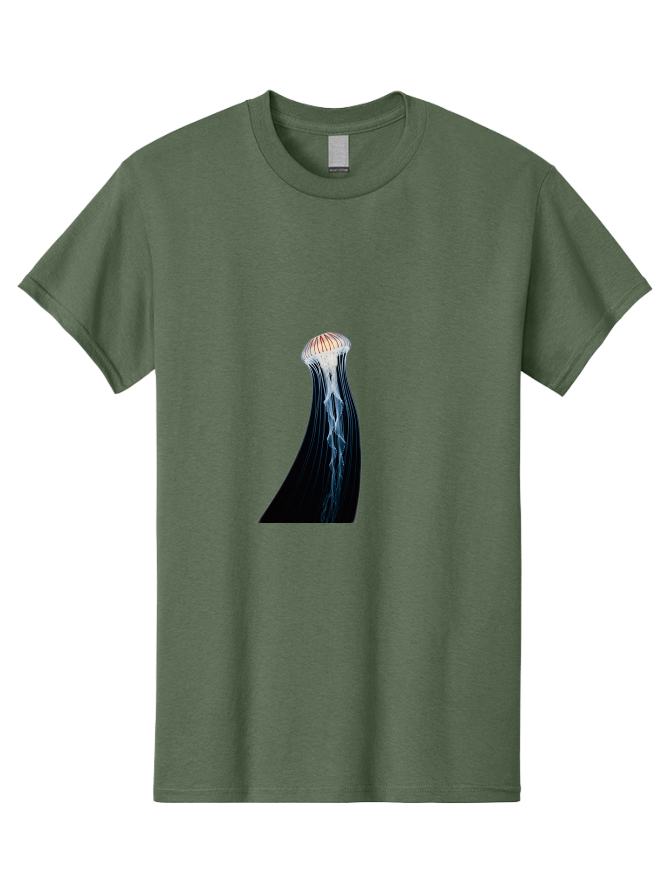 Jellyfish-Tentacle Men'S Graphic Tee, 100% Cotton, Comfortable Casual Summer Wear, Machine Washable, Vintage Camera, Old Camera, Antique Camera, Black Camera, Classic Photography, Photography Equipment, Nostalgic Device, Film Camera, Baj526