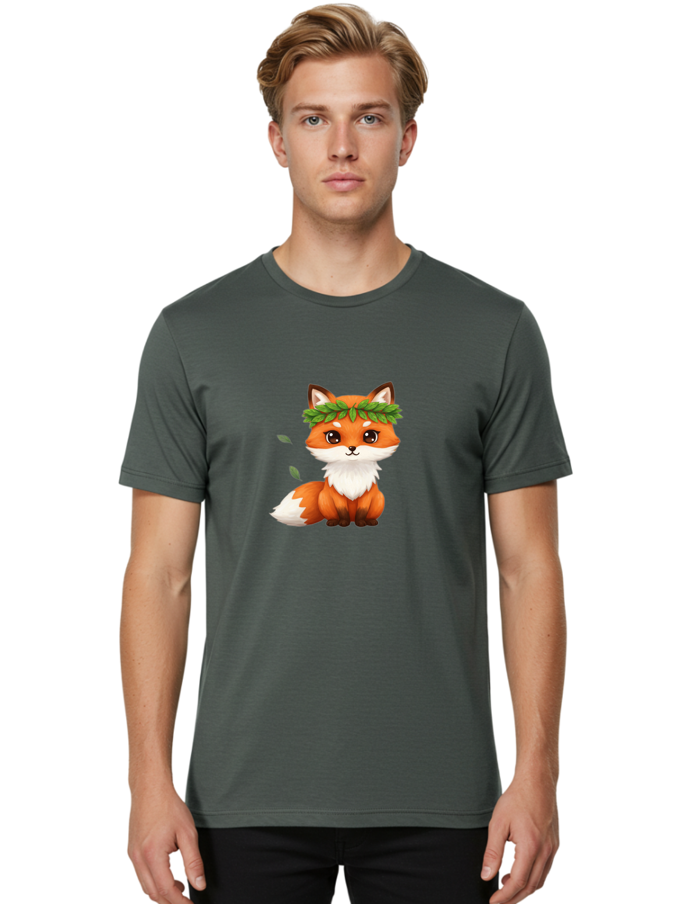Kawaii-Fox Men'S Graphic Tee, 100% Cotton, Comfortable Casual Summer Wear, Machine Washable, Vintage Camera, Old Camera, Antique Camera, Black Camera, Classic Photography, Photography Equipment, Nostalgic Device, Film Camera, Camera Art Baj532