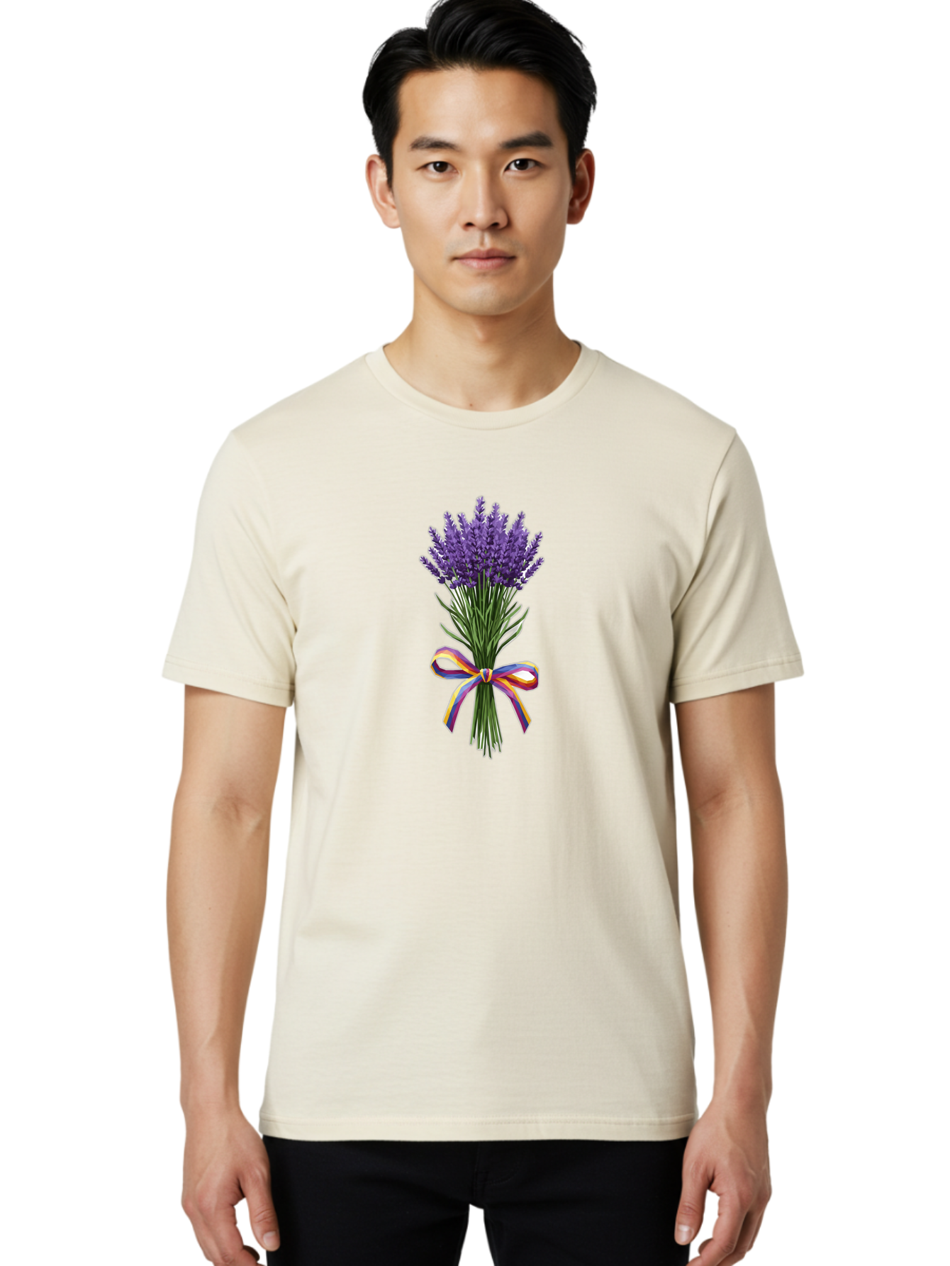 Lavender-Bouquet-13 Men'S Graphic Tee, 100% Cotton, Comfortable Casual Summer Wear, Machine Washable, Vintage Camera, Old Camera, Antique Camera, Black Camera, Classic Photography, Photography Equipment, Nostalgic Device, Film Camera, Baj538