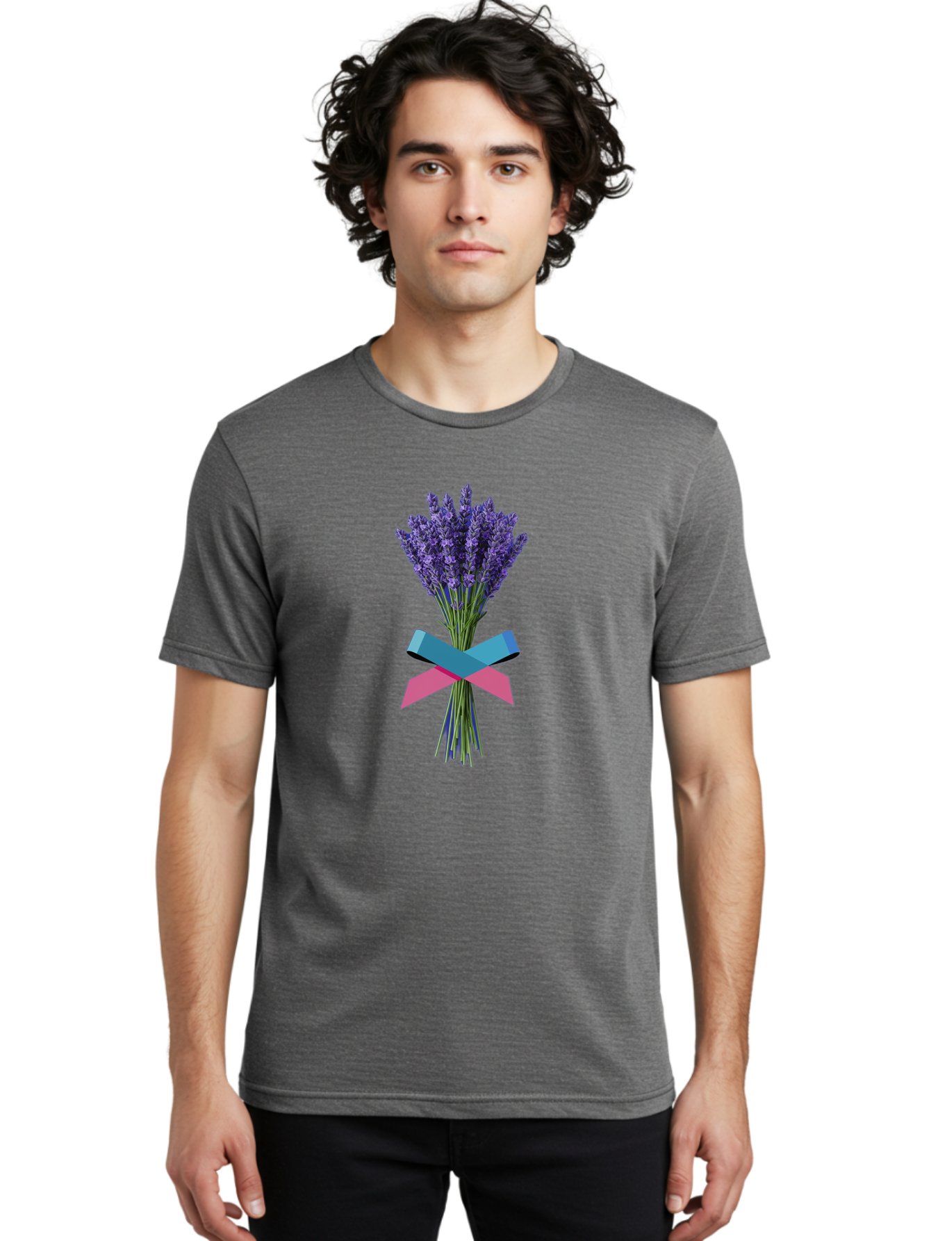 Lavender-Bouquet-16 Men'S Graphic Tee, 100% Cotton, Comfortable Casual Summer Wear, Machine Washable, Vintage Camera, Old Camera, Antique Camera, Black Camera, Classic Photography, Photography Equipment, Nostalgic Device, Film Camera, Baj541
