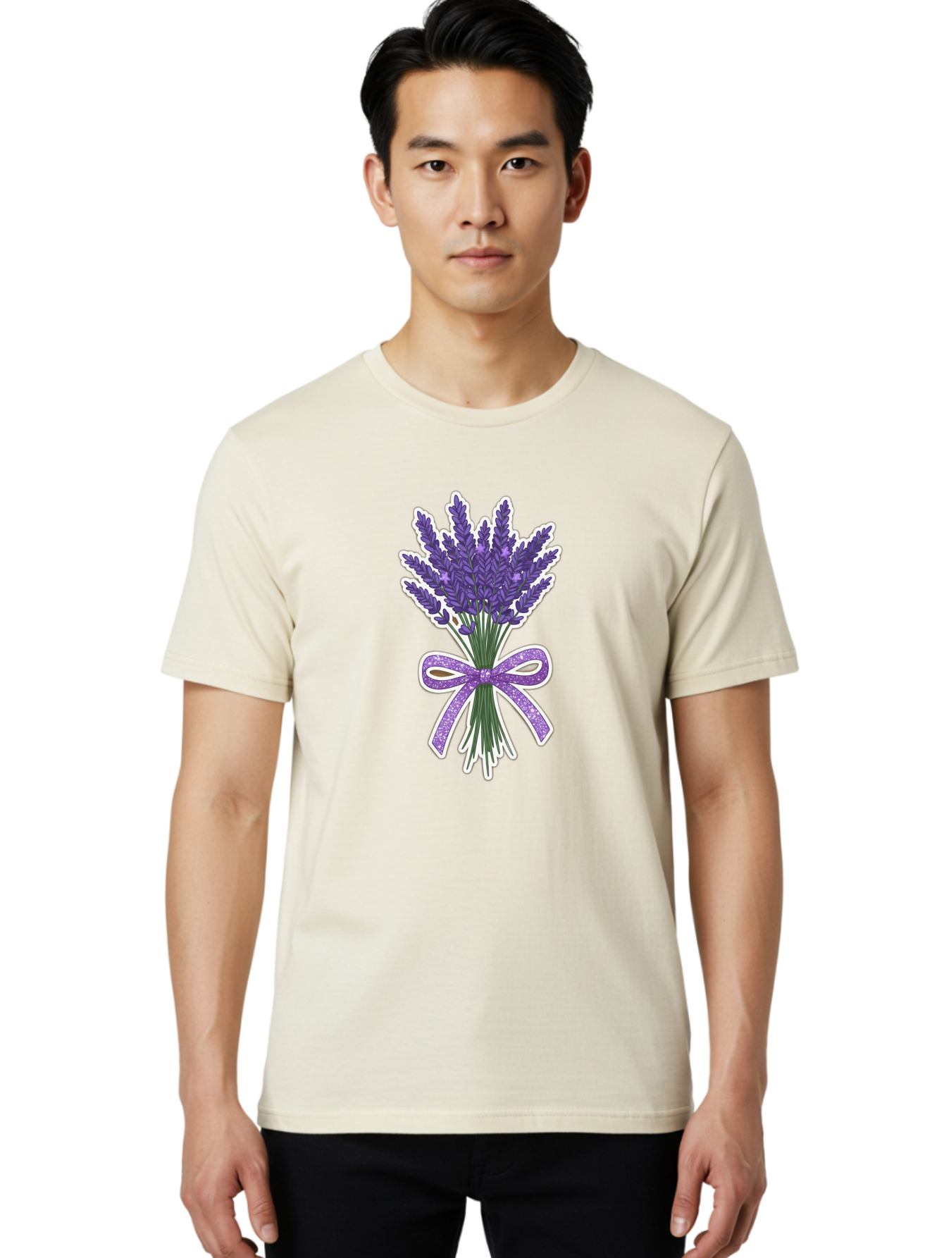 Lavender-Bouquet-19 Men'S Graphic Tee, 100% Cotton, Comfortable Casual Summer Wear, Machine Washable, Vintage Camera, Old Camera, Antique Camera, Black Camera, Classic Photography, Photography Equipment, Nostalgic Device, Film Camera, Baj544