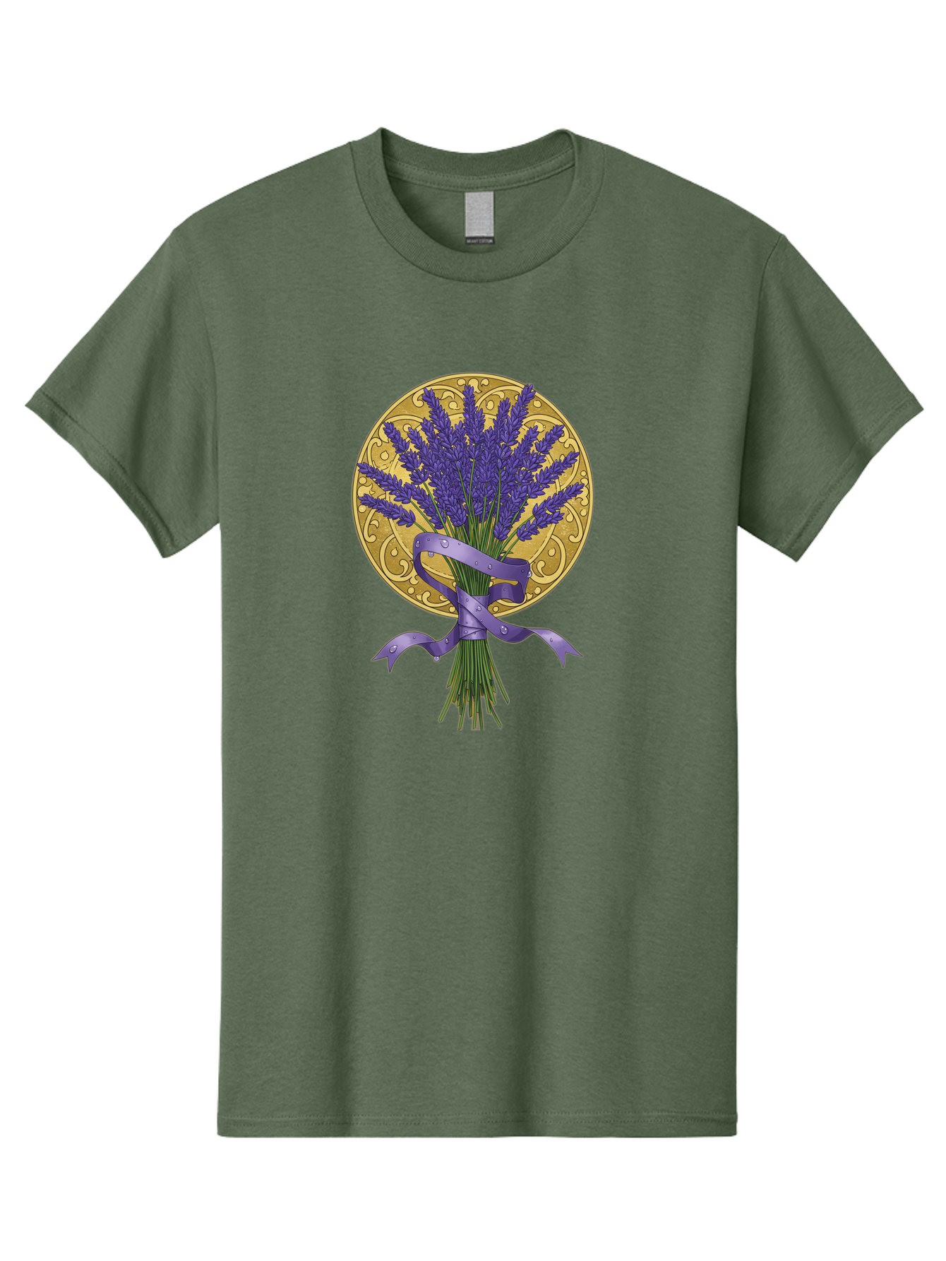 Lavender-Bouquet-Emblem Men'S Graphic Tee, 100% Cotton, Comfortable Casual Summer Wear, Machine Washable, Vintage Camera, Old Camera, Antique Camera, Black Camera, Classic Photography, Photography Equipment, Nostalgic Device, Film Camera, Baj558
