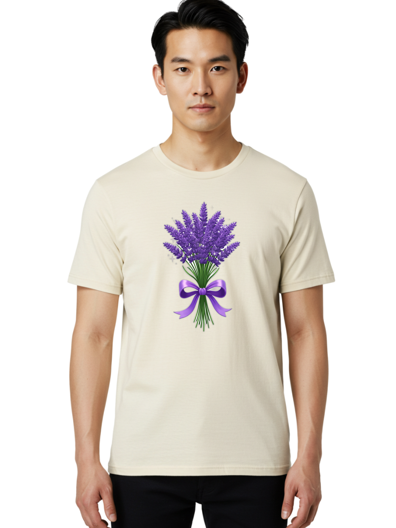 Lavender-Bouquet Men'S Graphic Tee, 100% Cotton, Comfortable Casual Summer Wear, Machine Washable, Vintage Camera, Old Camera, Antique Camera, Black Camera, Classic Photography, Photography Equipment, Nostalgic Device, Film Camera, Camera Art Baj560