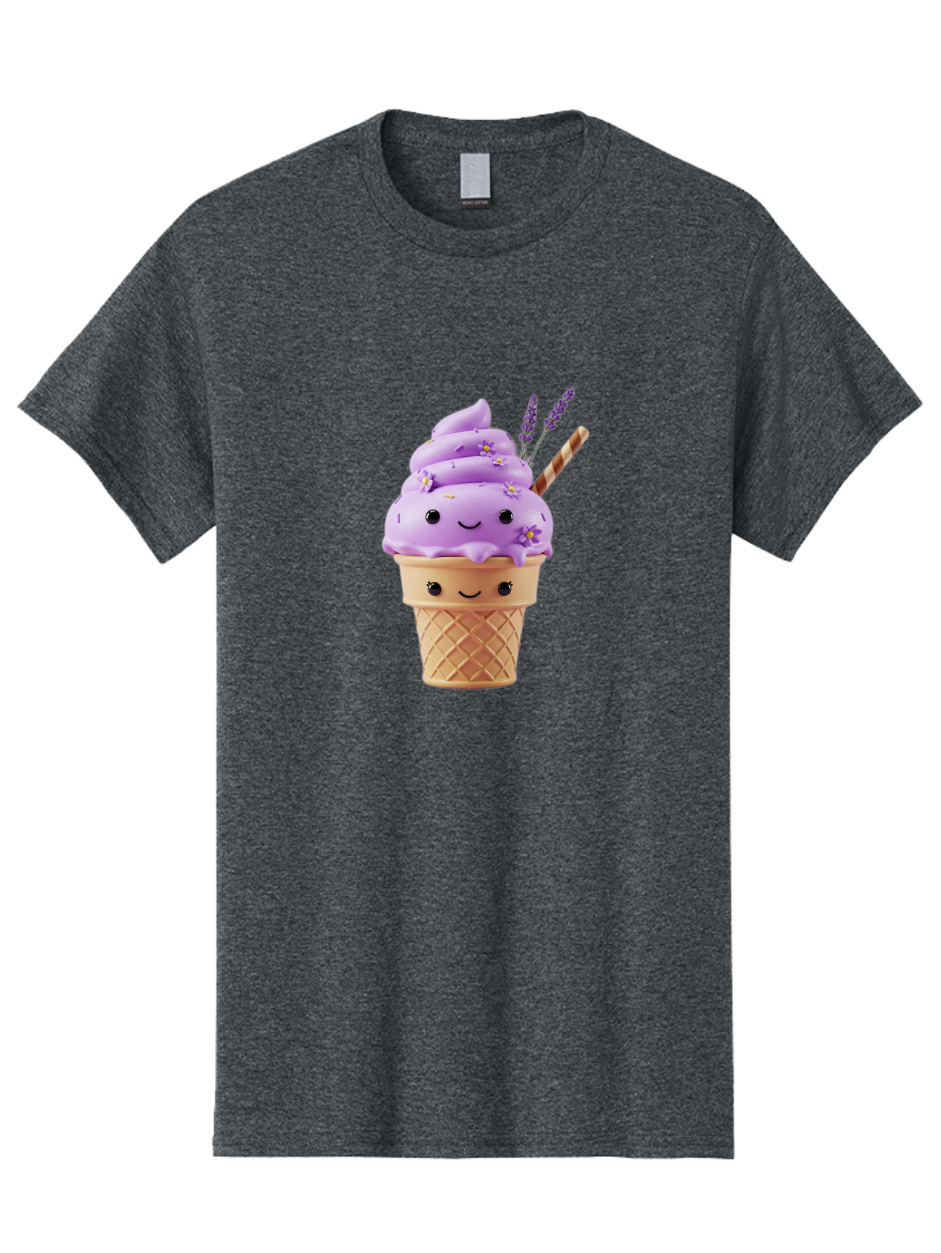 Lavender-Ice-Cream Men'S Graphic Tee, 100% Cotton, Comfortable Casual Summer Wear, Machine Washable, Vintage Camera, Old Camera, Antique Camera, Black Camera, Classic Photography, Photography Equipment, Nostalgic Device, Film Camera, Baj561