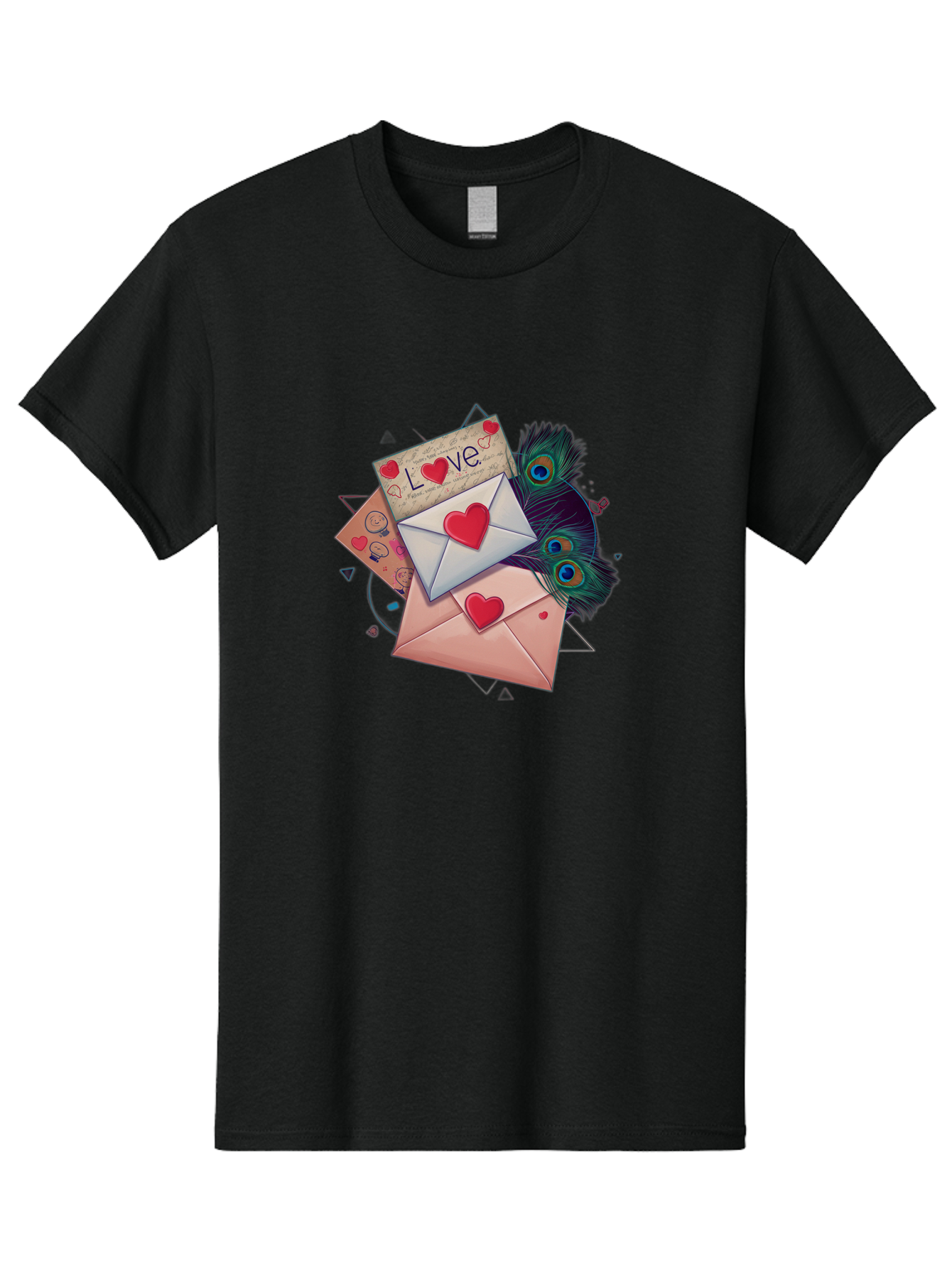 Love-Letters-1 Men'S Graphic Tee, 100% Cotton, Comfortable Casual Summer Wear, Machine Washable, Vintage Camera, Old Camera, Antique Camera, Black Camera, Classic Photography, Photography Equipment, Nostalgic Device, Film Camera, Camera Art Baj568