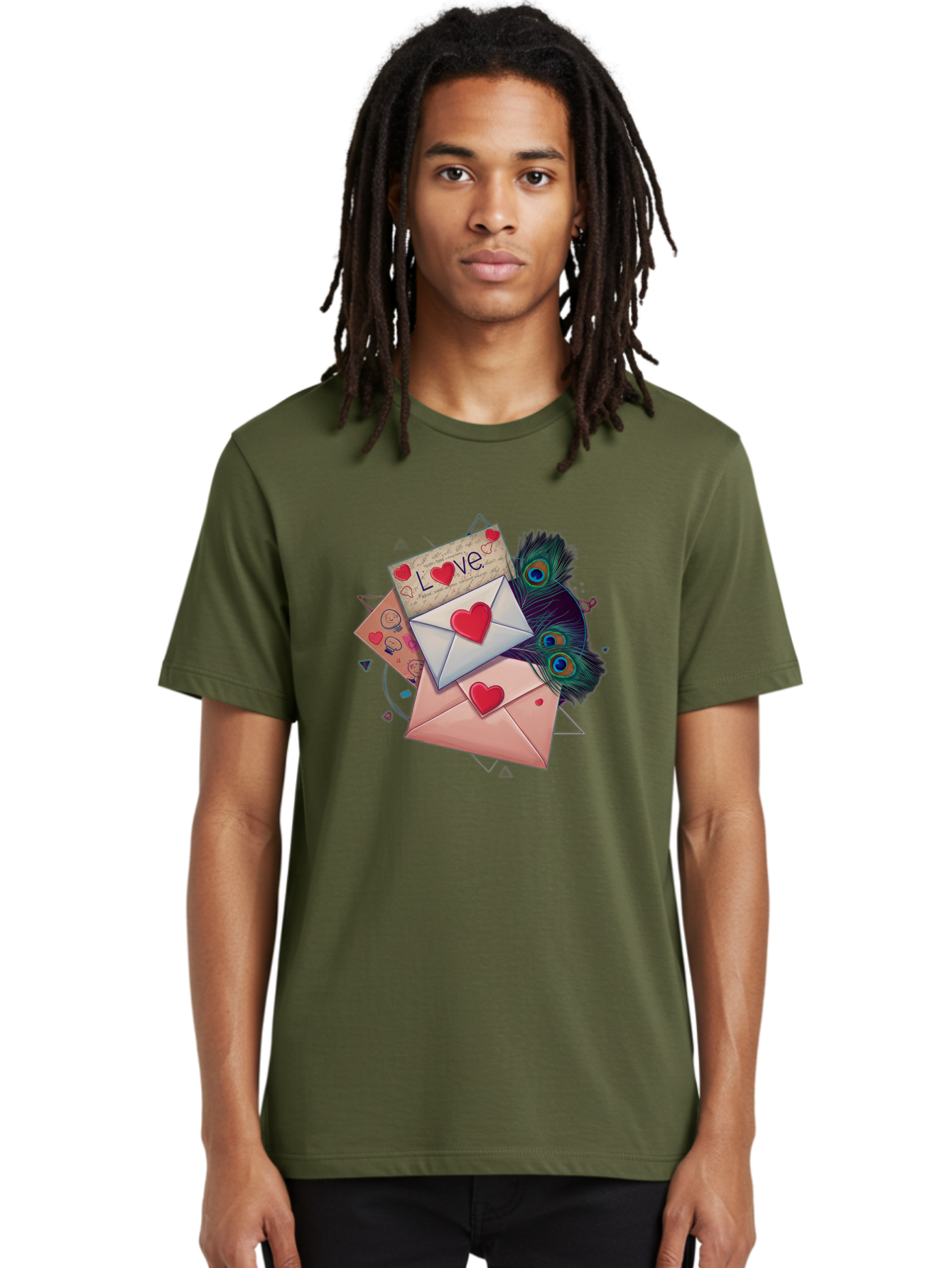 Love-Letters-1 Men'S Graphic Tee, 100% Cotton, Comfortable Casual Summer Wear, Machine Washable, Vintage Camera, Old Camera, Antique Camera, Black Camera, Classic Photography, Photography Equipment, Nostalgic Device, Film Camera, Camera Art Baj568
