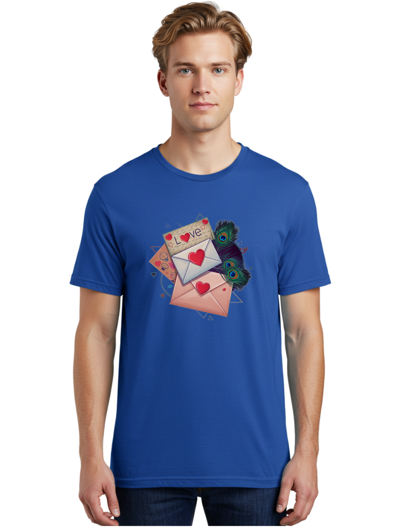 Love-Letters-1 Men'S Graphic Tee, 100% Cotton, Comfortable Casual Summer Wear, Machine Washable, Vintage Camera, Old Camera, Antique Camera, Black Camera, Classic Photography, Photography Equipment, Nostalgic Device, Film Camera, Camera Art Baj568