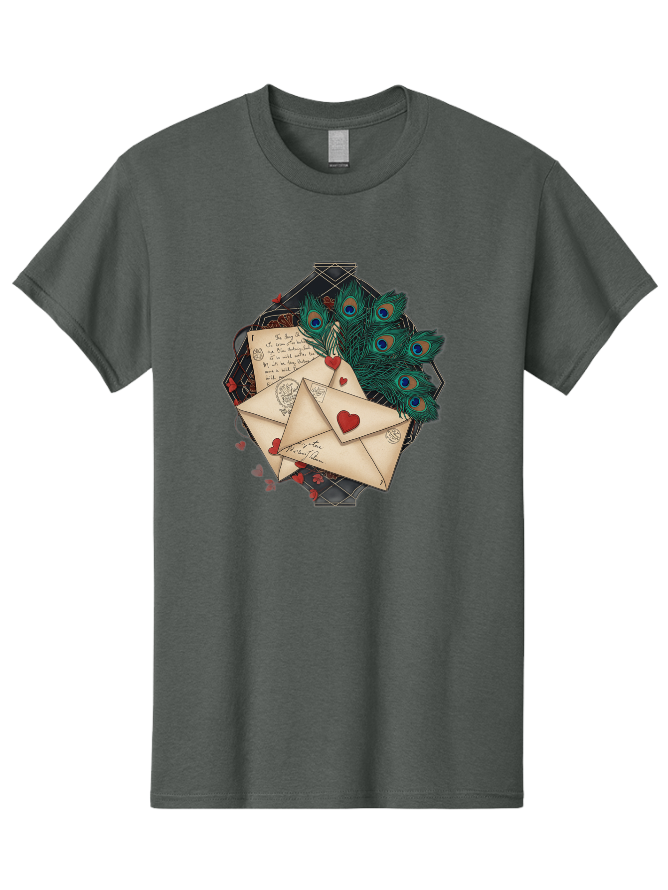 Love-Letters-2 Men'S Graphic Tee, 100% Cotton, Comfortable Casual Summer Wear, Machine Washable, Vintage Camera, Old Camera, Antique Camera, Black Camera, Classic Photography, Photography Equipment, Nostalgic Device, Film Camera, Camera Art Baj569