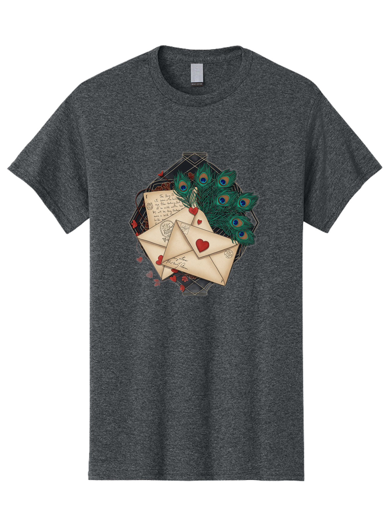 Love-Letters-2 Men'S Graphic Tee, 100% Cotton, Comfortable Casual Summer Wear, Machine Washable, Vintage Camera, Old Camera, Antique Camera, Black Camera, Classic Photography, Photography Equipment, Nostalgic Device, Film Camera, Camera Art Baj569