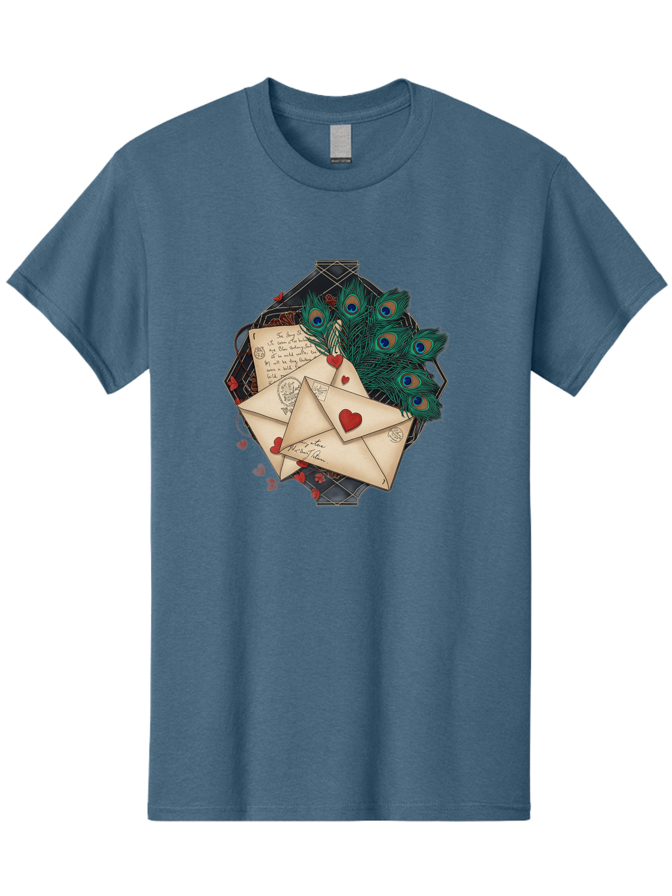 Love-Letters-2 Men'S Graphic Tee, 100% Cotton, Comfortable Casual Summer Wear, Machine Washable, Vintage Camera, Old Camera, Antique Camera, Black Camera, Classic Photography, Photography Equipment, Nostalgic Device, Film Camera, Camera Art Baj569