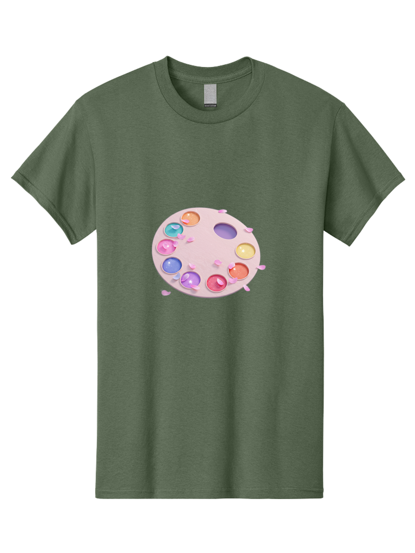 Makeup-Palette Men'S Graphic Tee, 100% Cotton, Comfortable Casual Summer Wear, Machine Washable, Vintage Camera, Old Camera, Antique Camera, Black Camera, Classic Photography, Photography Equipment, Nostalgic Device, Film Camera, Camera Art Baj572